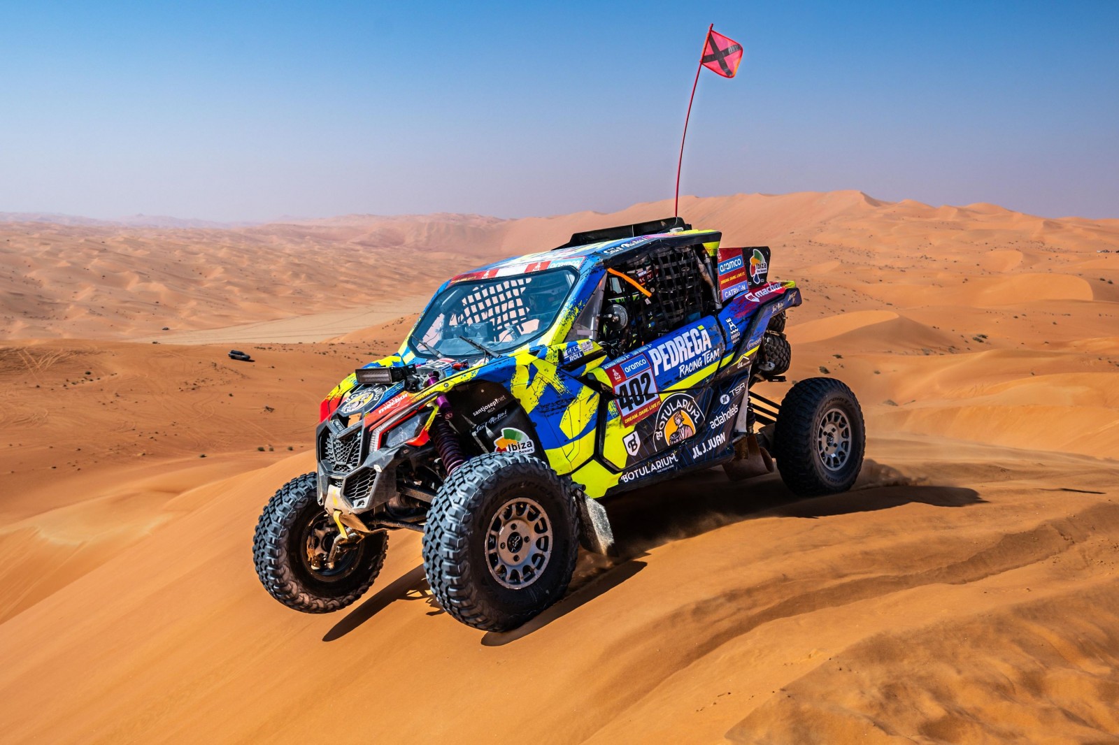 Gerard Farrés corria al Dakar per primera vegada al Pedregà Team