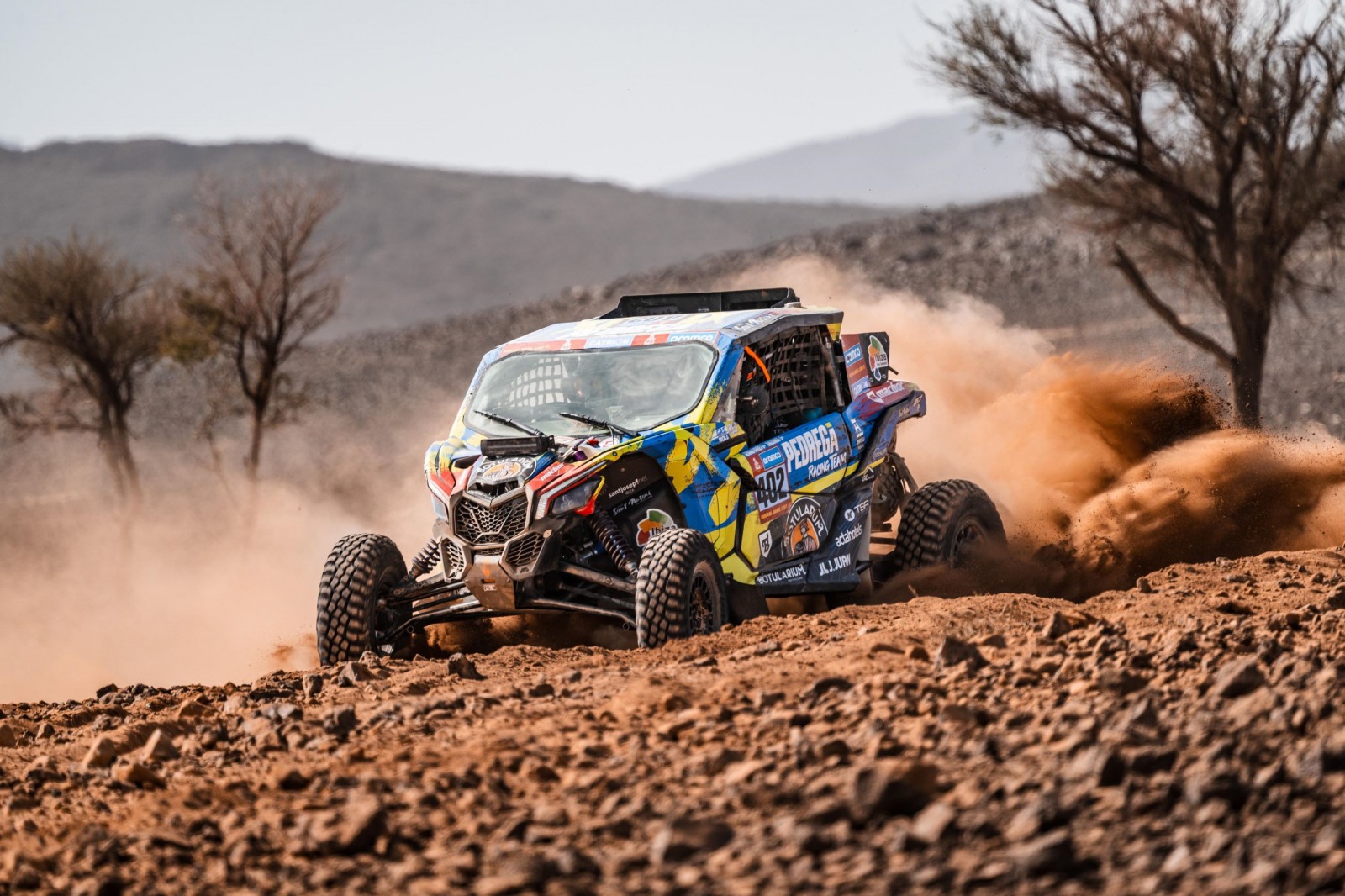 Imatge durant una etapa del Dakar.