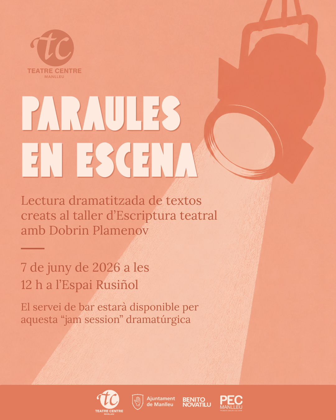 Paraules en escena a l’Espai Rusiñol