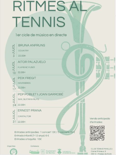 Ritmes al Tennis. Bruna Anfruns