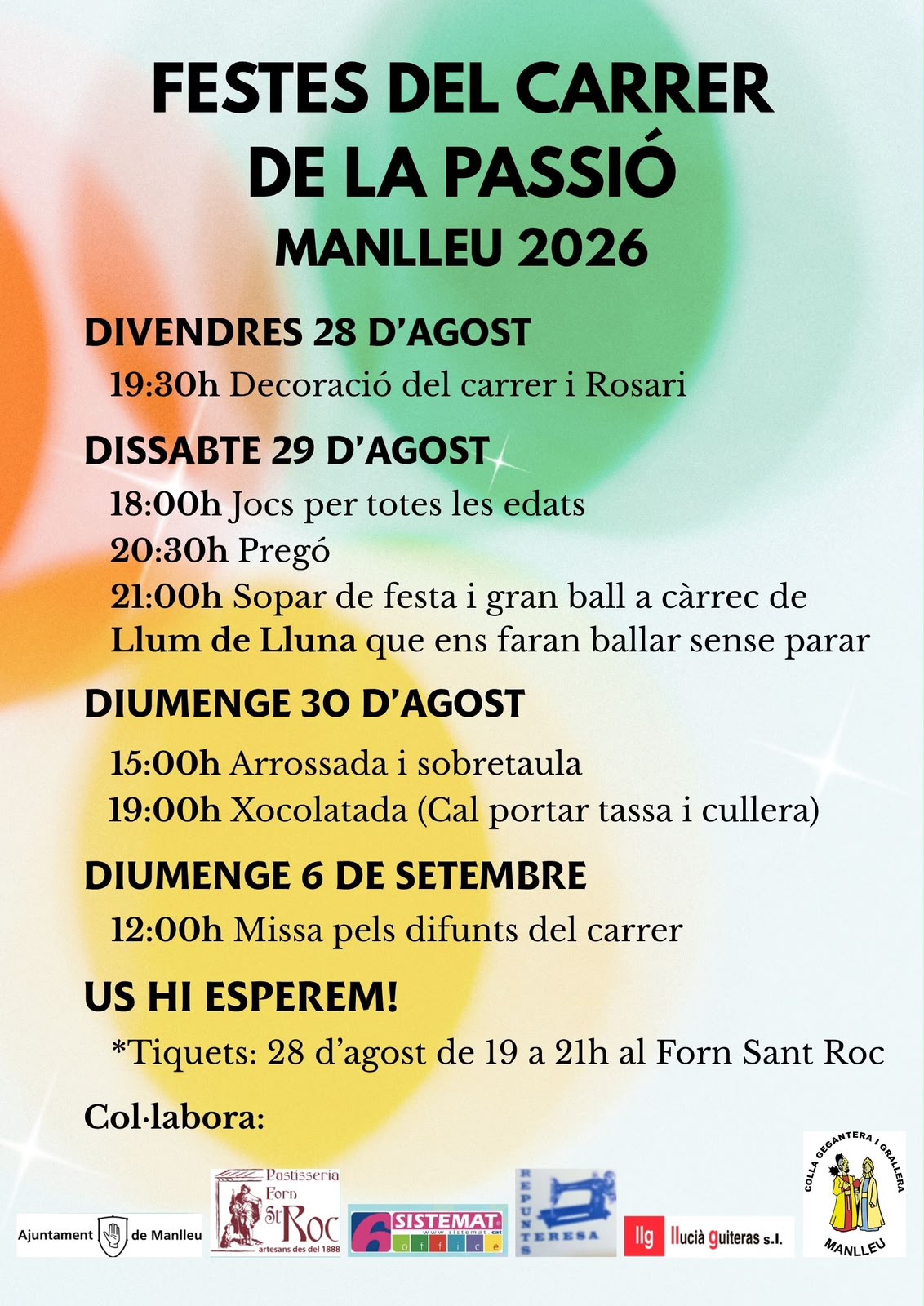Festes de Sant Roc 2026