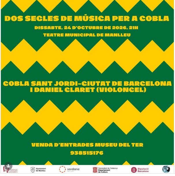 Concert. Dos segles de música per a cobla Concert. Dos segles de música per a cobla