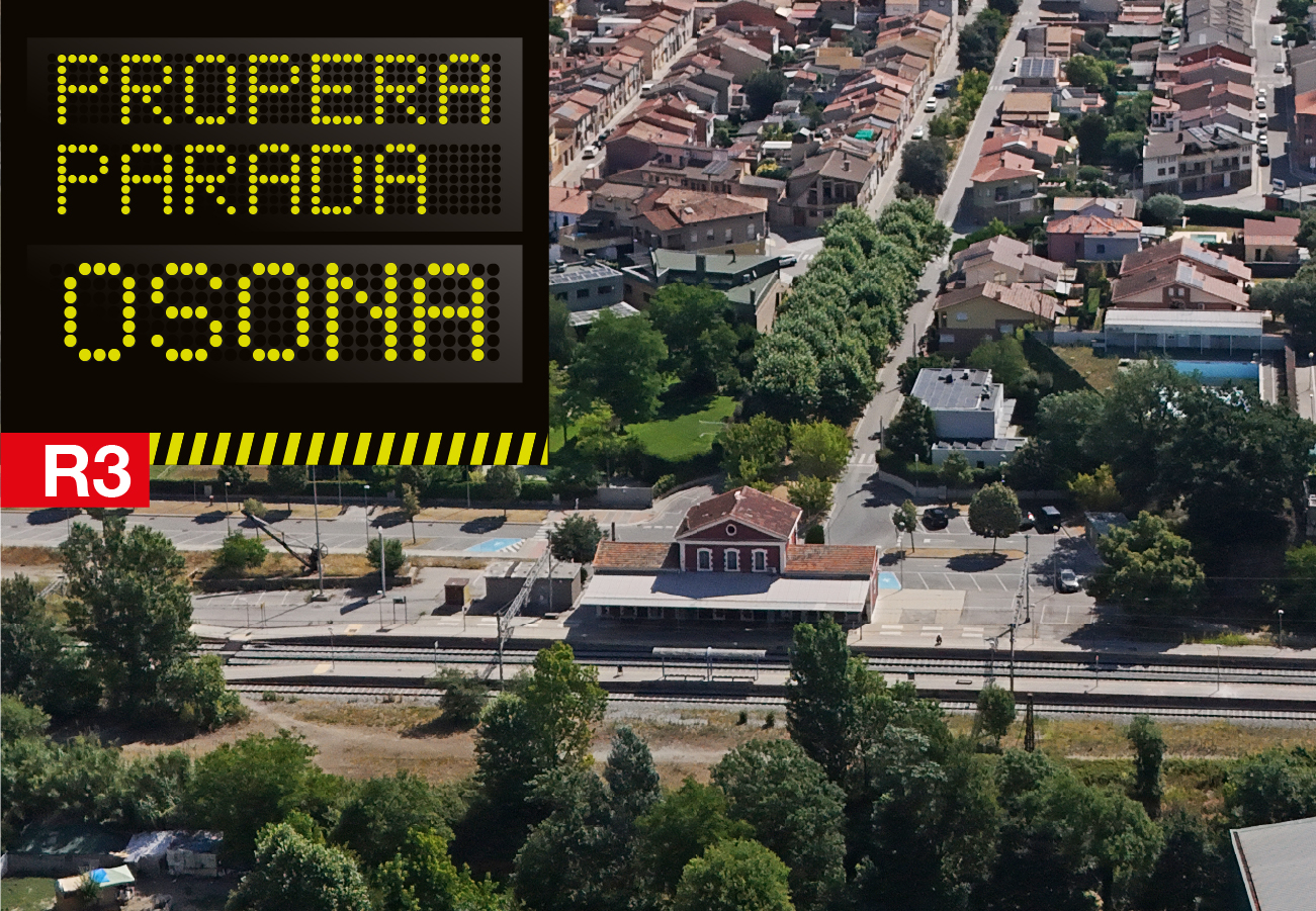 Exposició temporal: PROPERA PARADA: OSONA. R3, UNA LINIA QUE TRANSFORMA EL TERRITORI Exposició temporal: PROPERA PARADA: OSONA. R3, UNA LINIA QUE TRANSFORMA EL TERRITORI