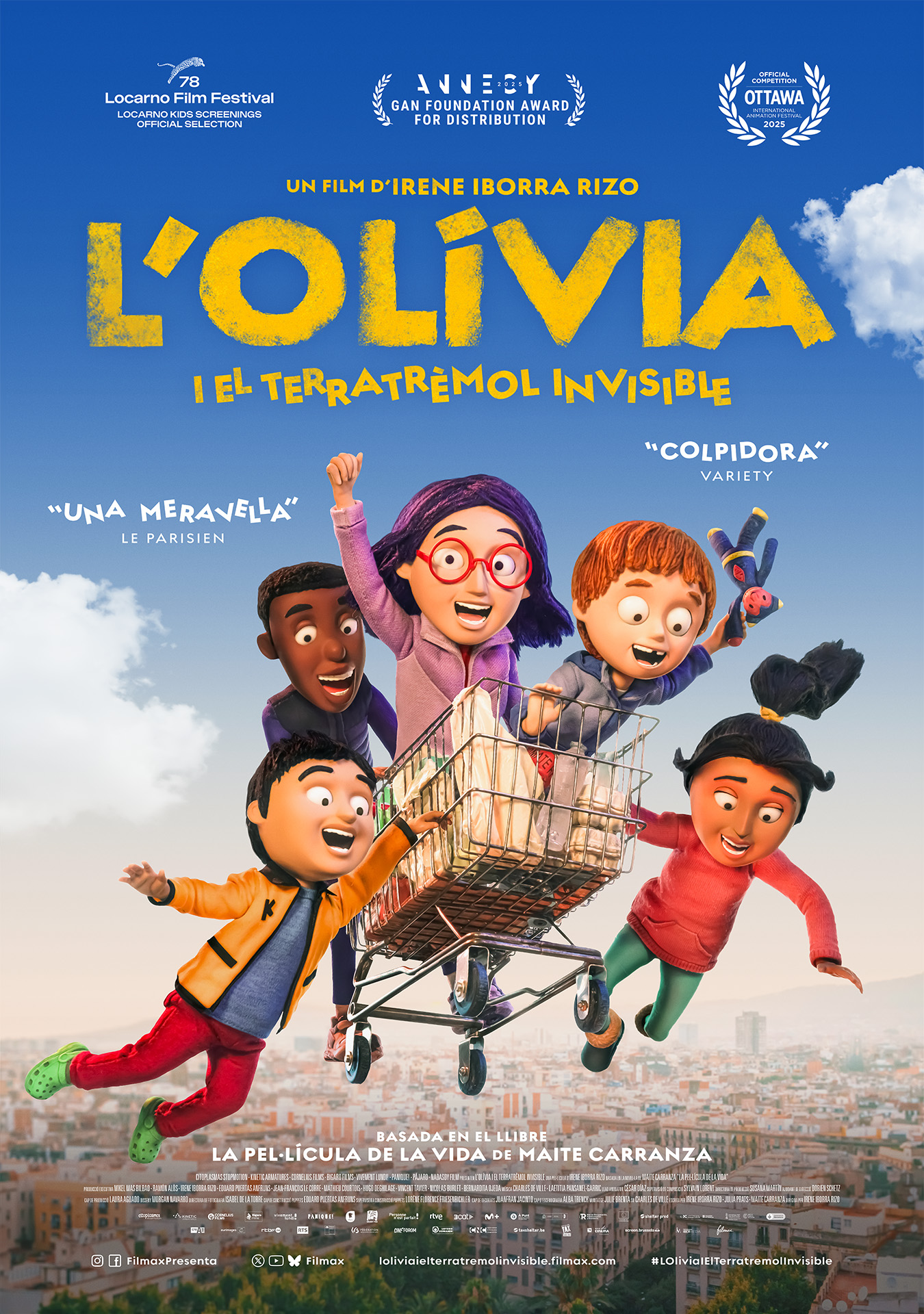 Cicle Gaudí : L’OLIVIA I EL TERRATRÈMOL INVISIBLE Cicle Gaudí : L’OLIVIA I EL TERRATRÈMOL INVISIBLE