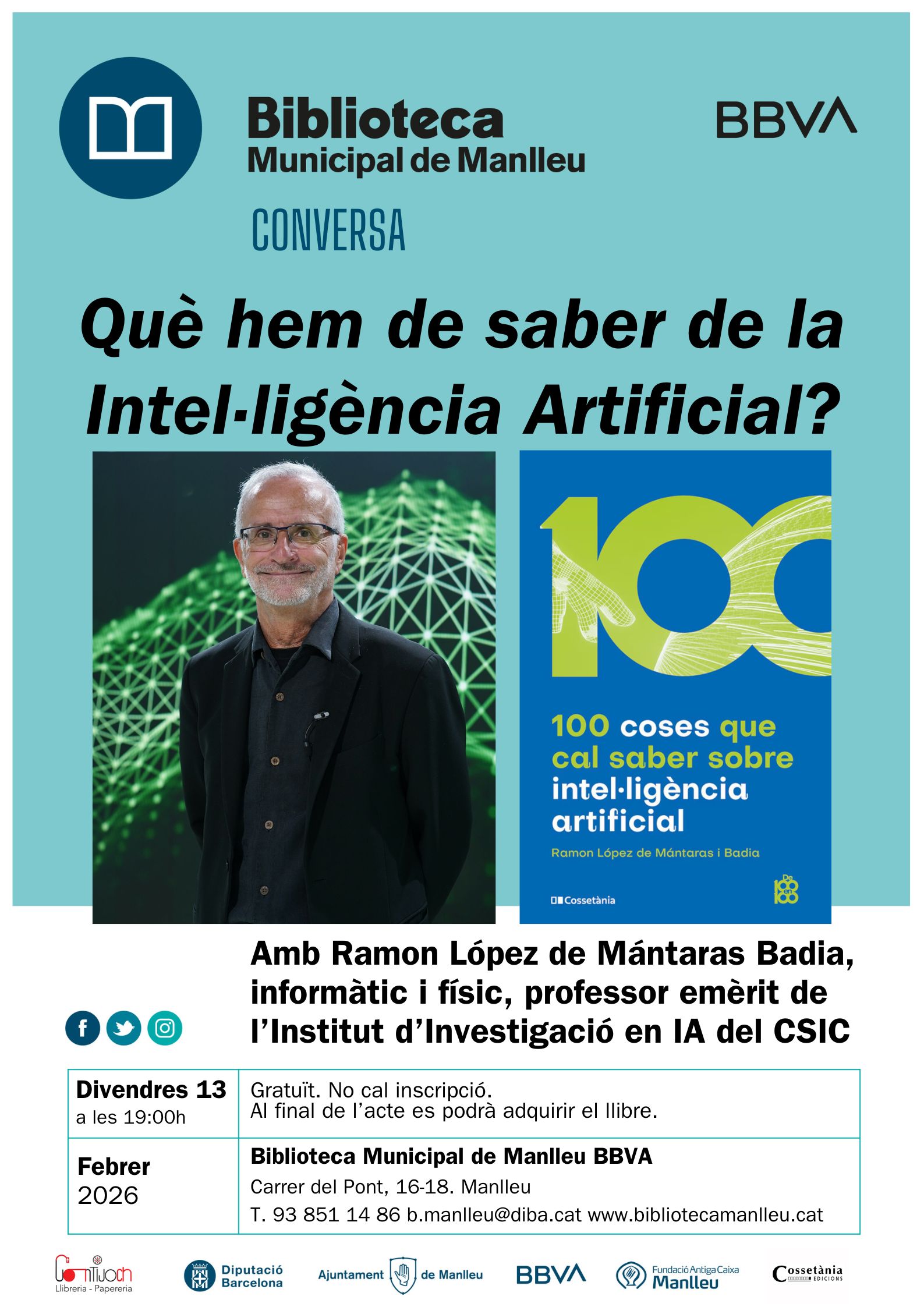 Conversa: Què hem de saber de la Intel.ligència Artificial?