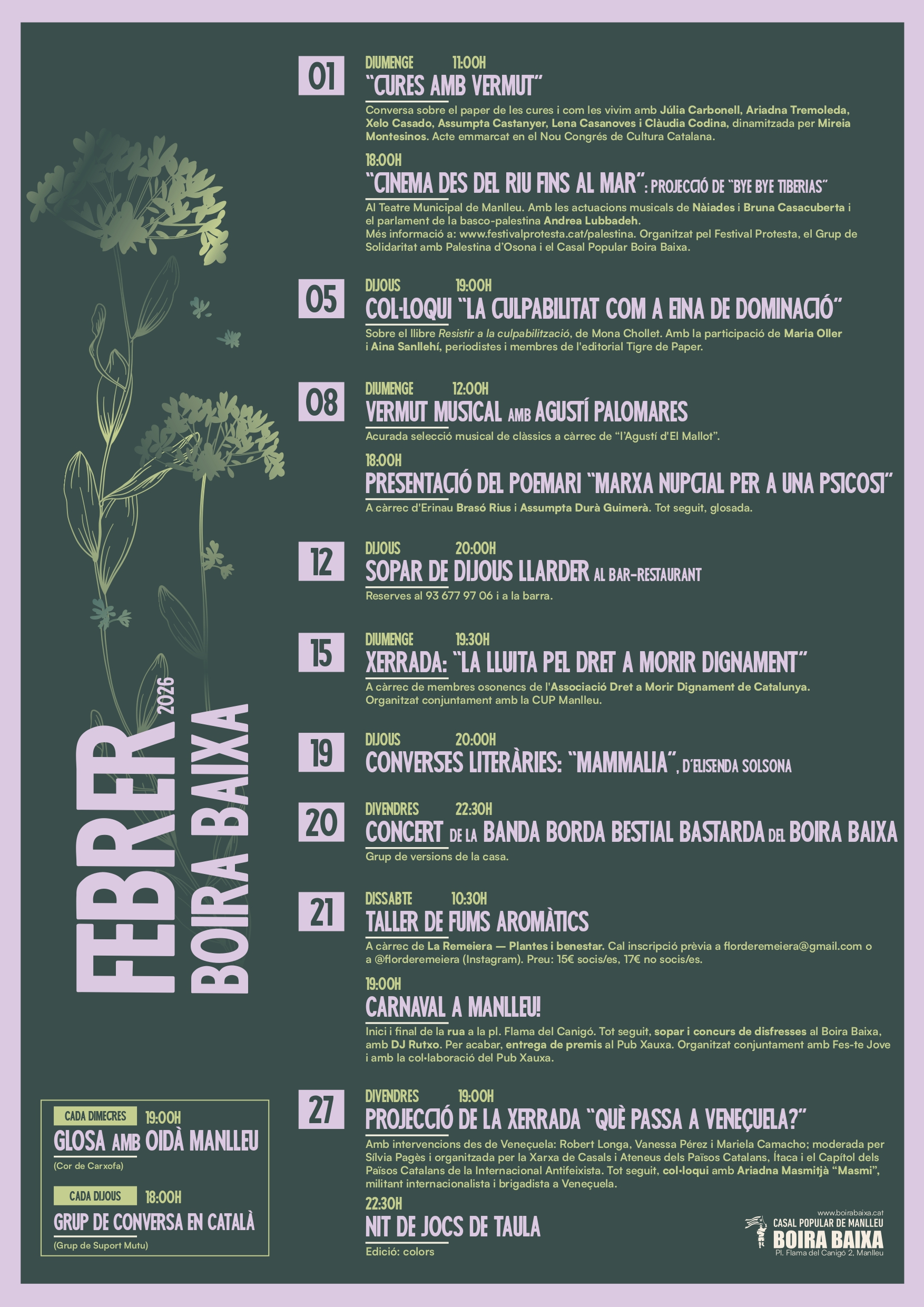 Projecció de la xerrada: ‘Què passa a Veneçuela?