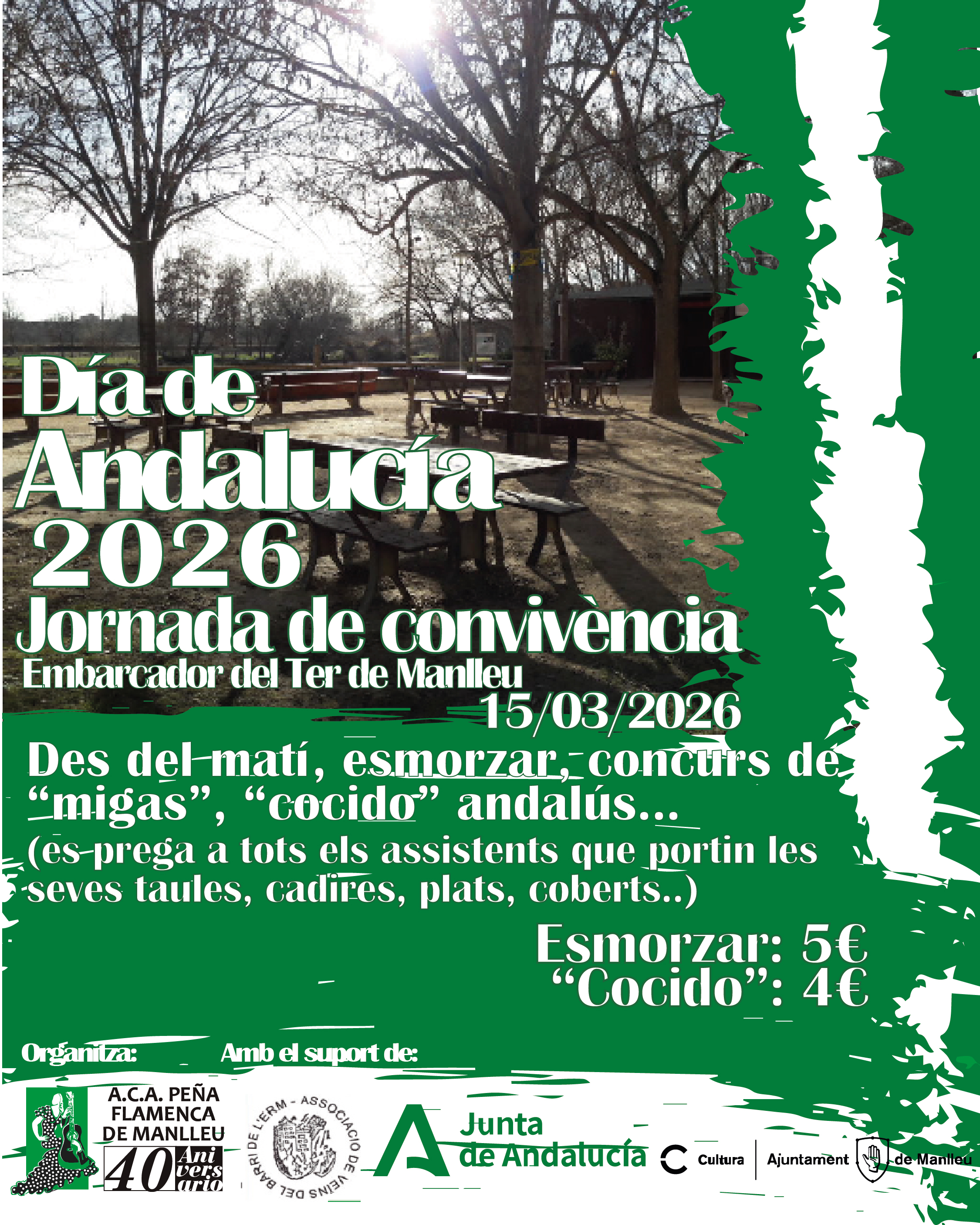Dia d’Andalusia 2026. Jornada de Convivència
