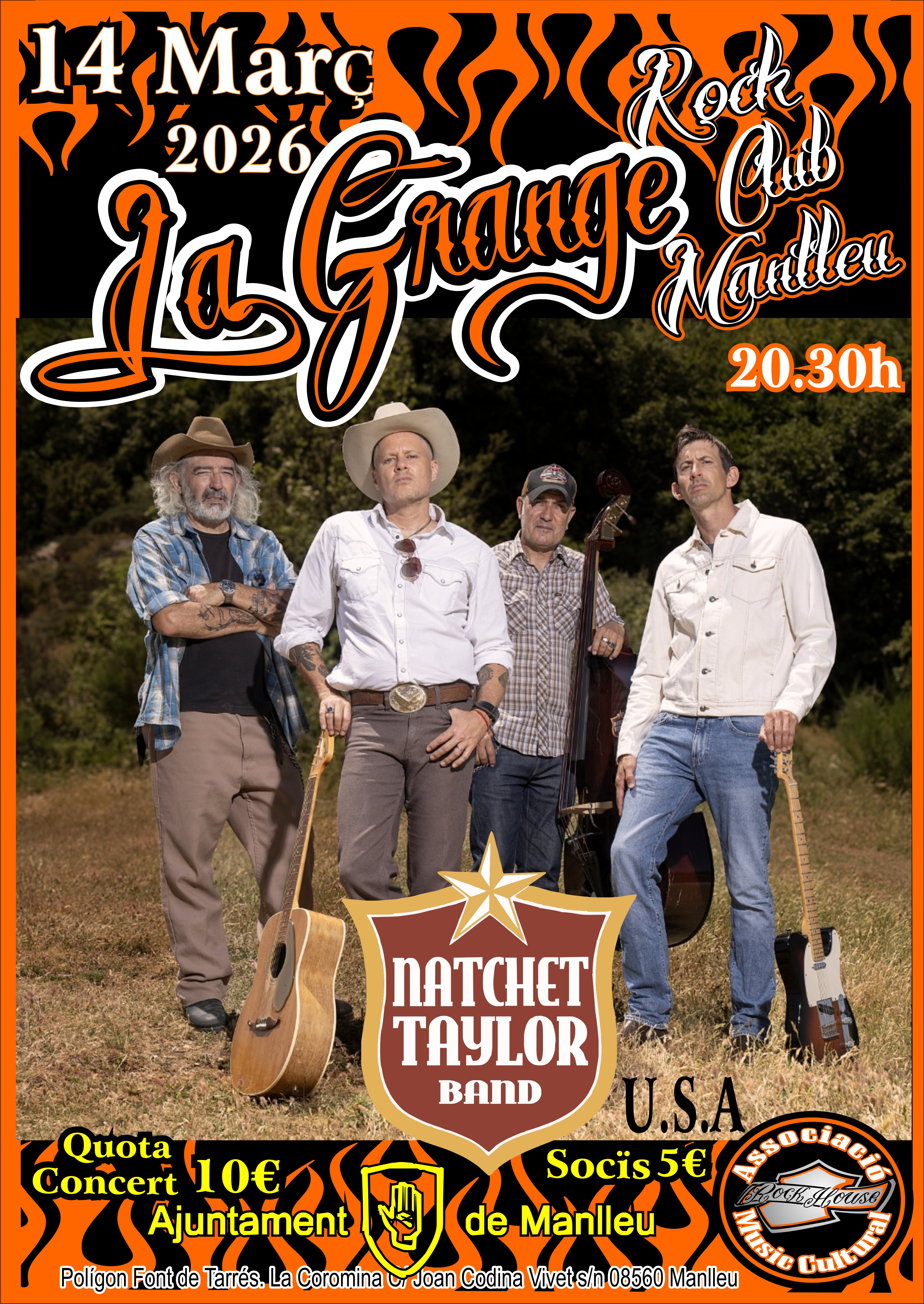 Concerts al local social Rock House