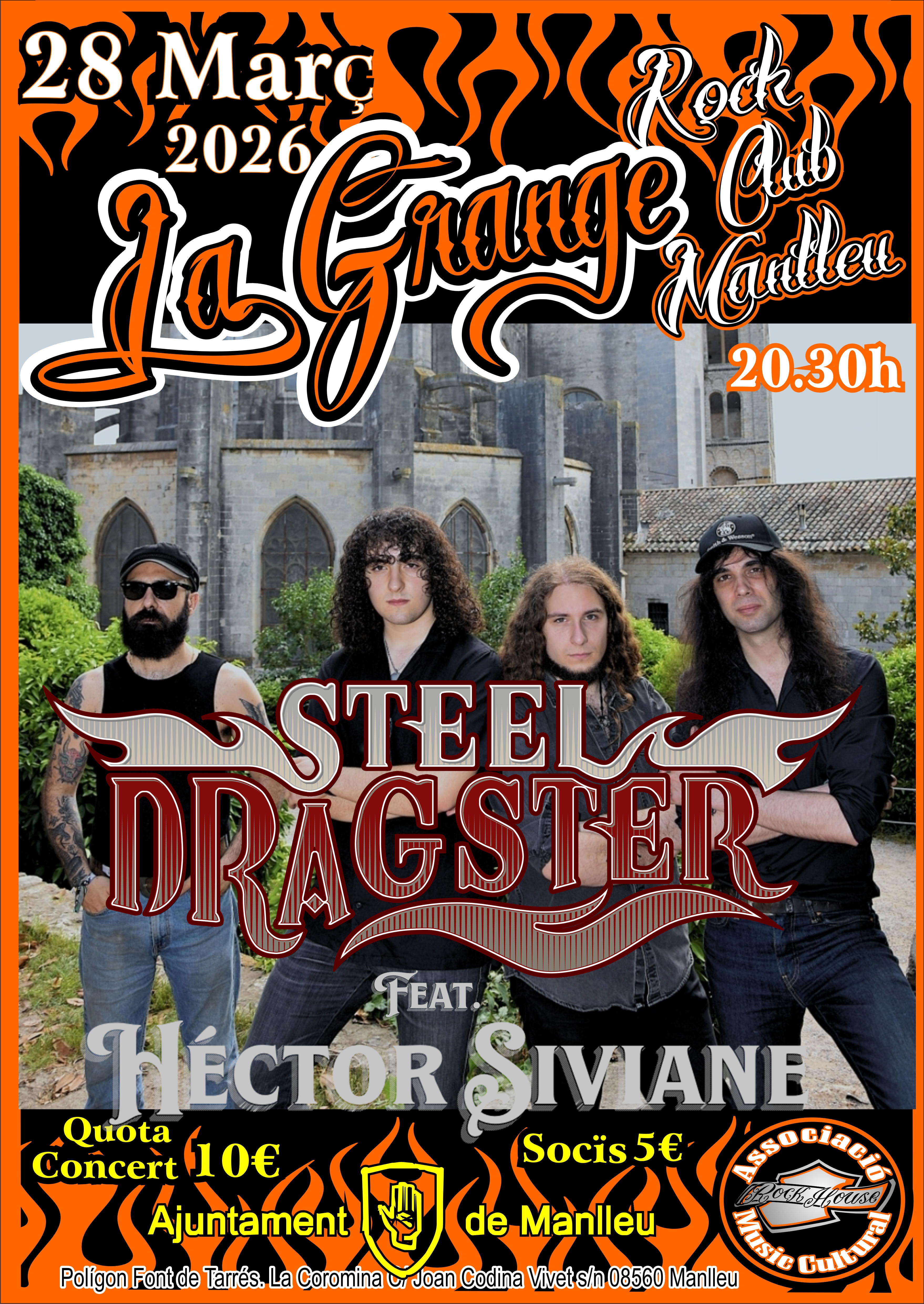 Concerts al local social Rock House