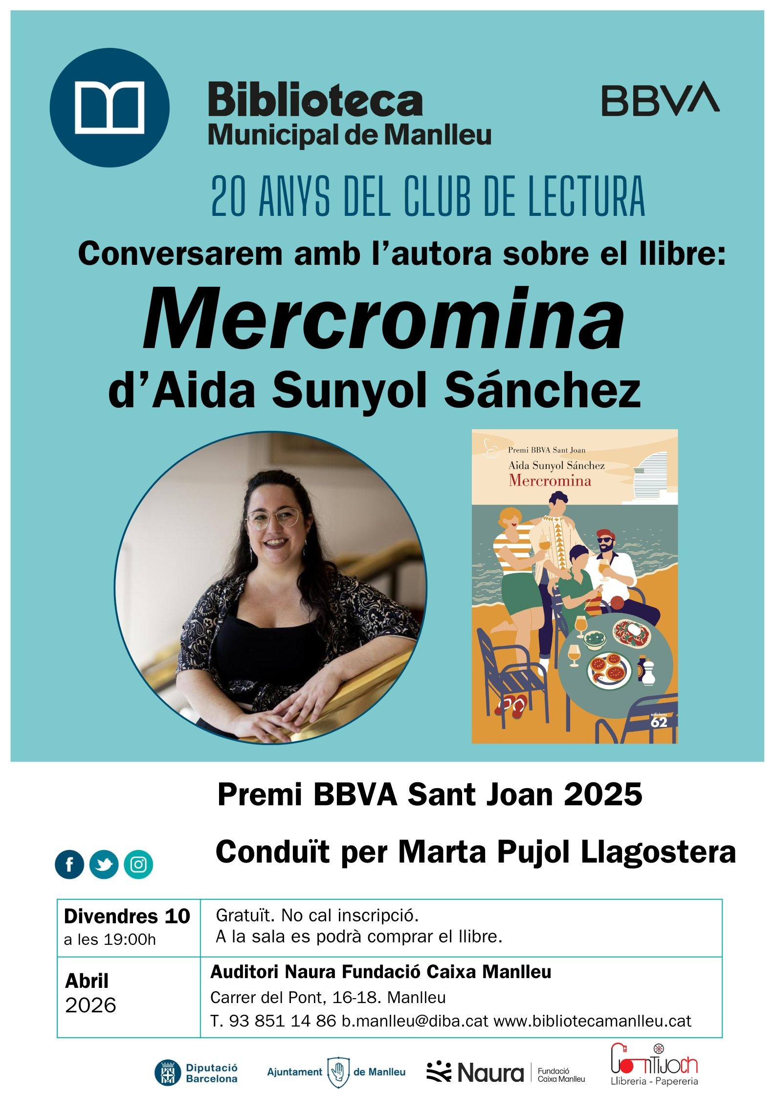 20 anys de Club de Lectura a la Biblioteca 