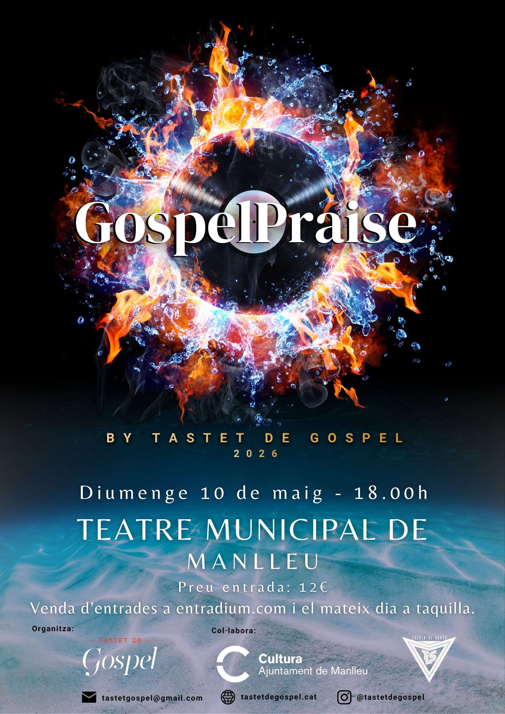 Concert: ‘Gospelpraise’ amb Tastet de Gospel al Teatre Municipal de Manlleu