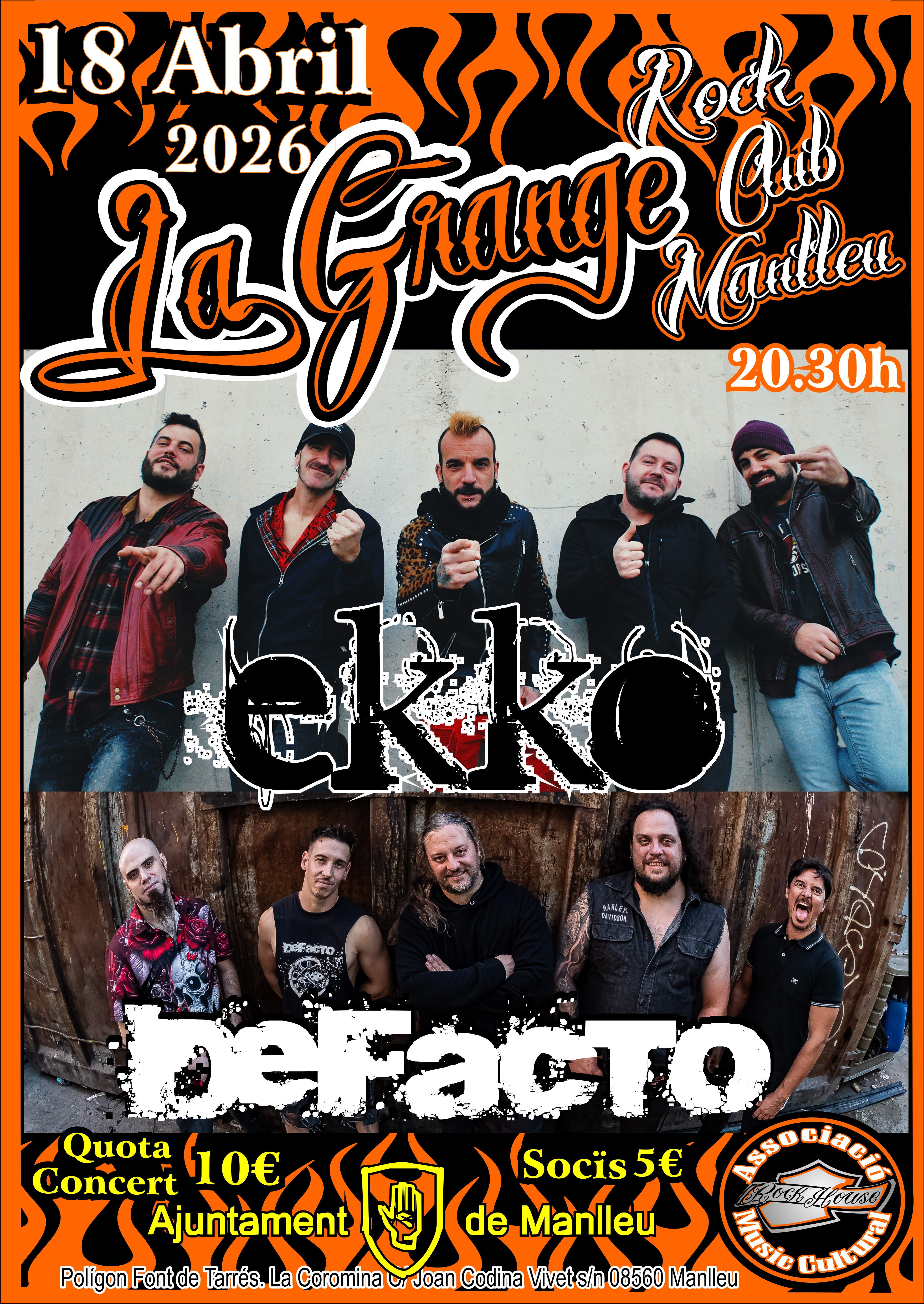 Concert d' EKKO i DeFacto