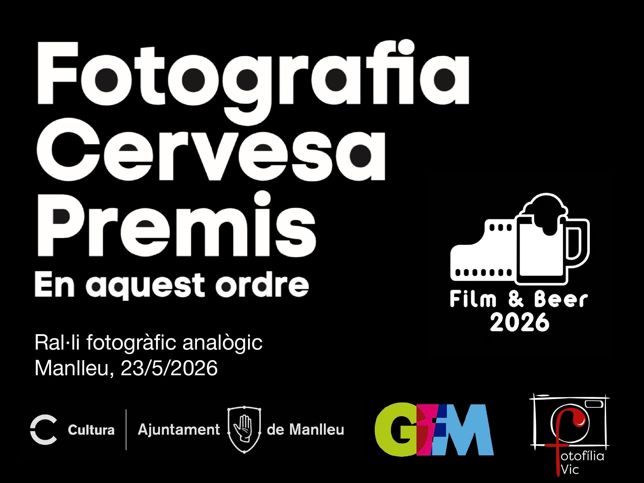 4a edició Ral·li de Fotografia Analògica. FILM & BEER