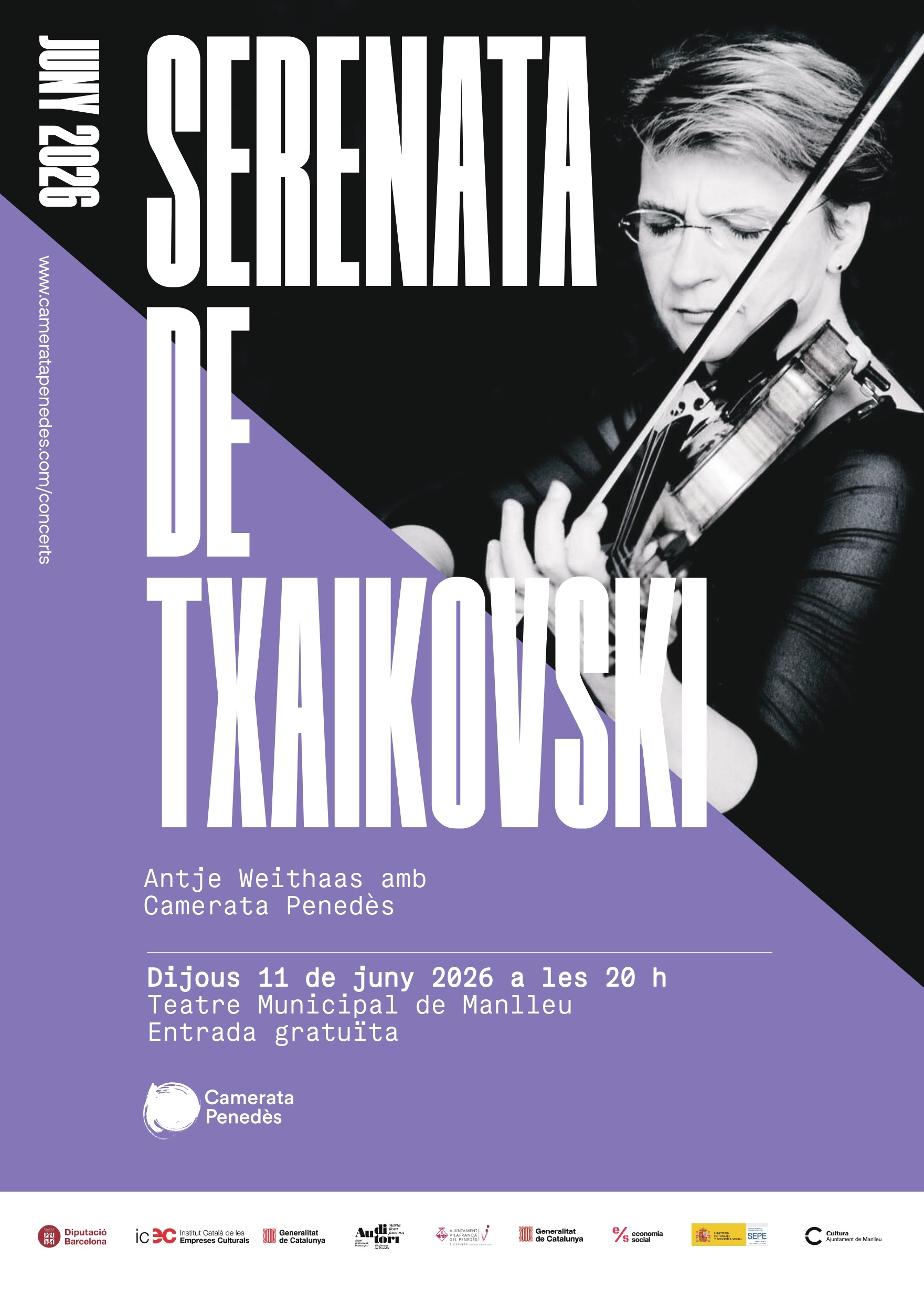 Concert Antje Weithaas i Camerata del Penedès 