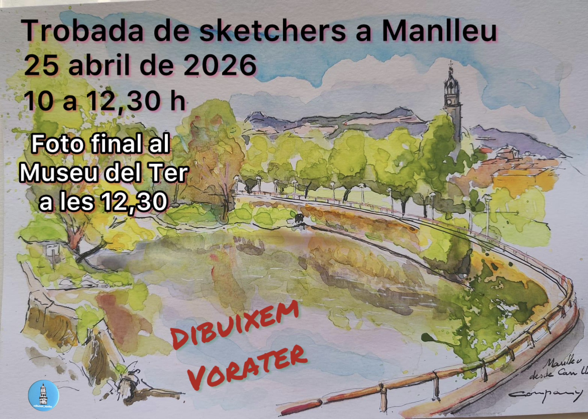 Trobada de Sketchers a Manlleu-Vorater