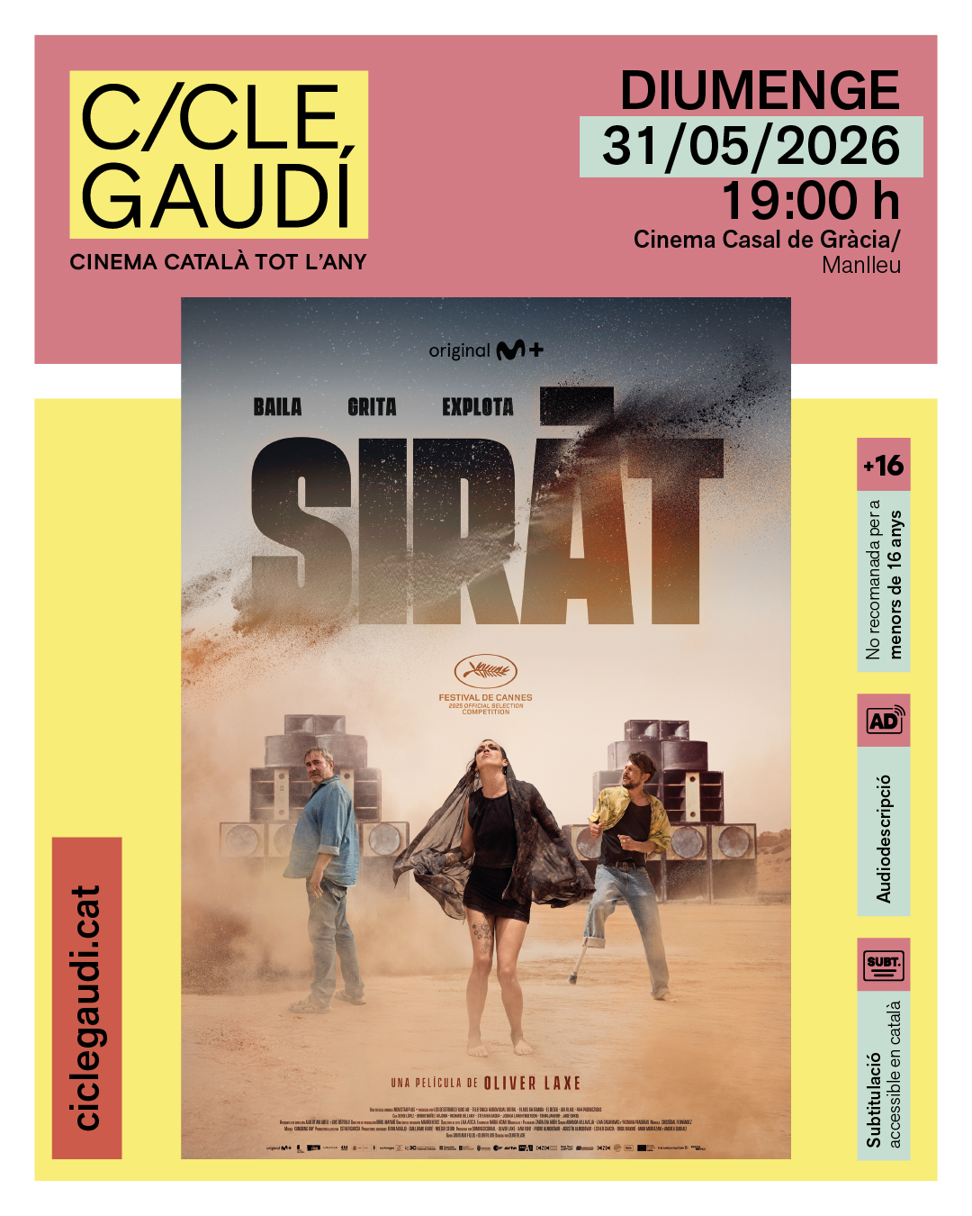 Cicle de Cinema Gaudí a Manlleu: SIRAT