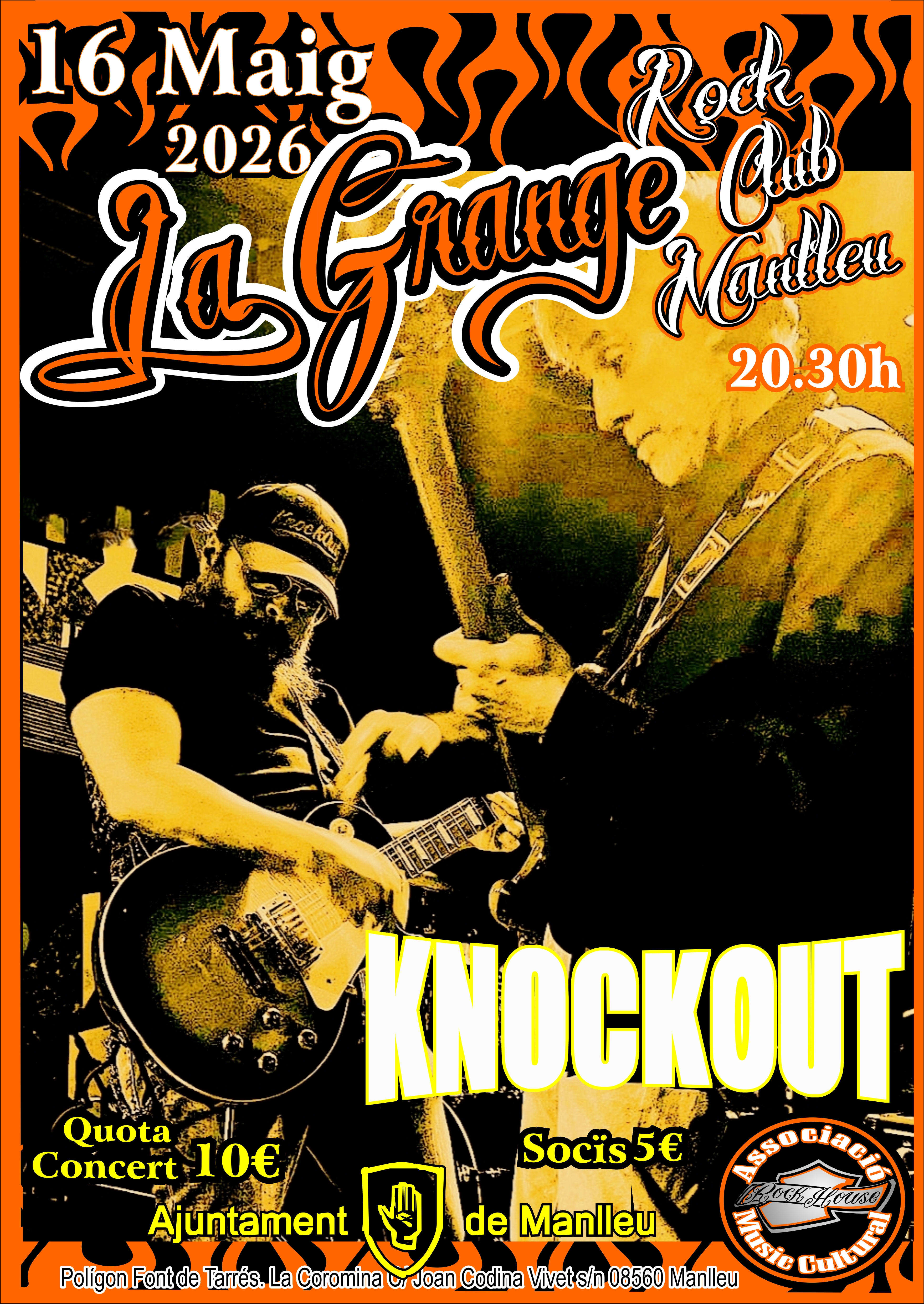 Concerts al local social Rock House