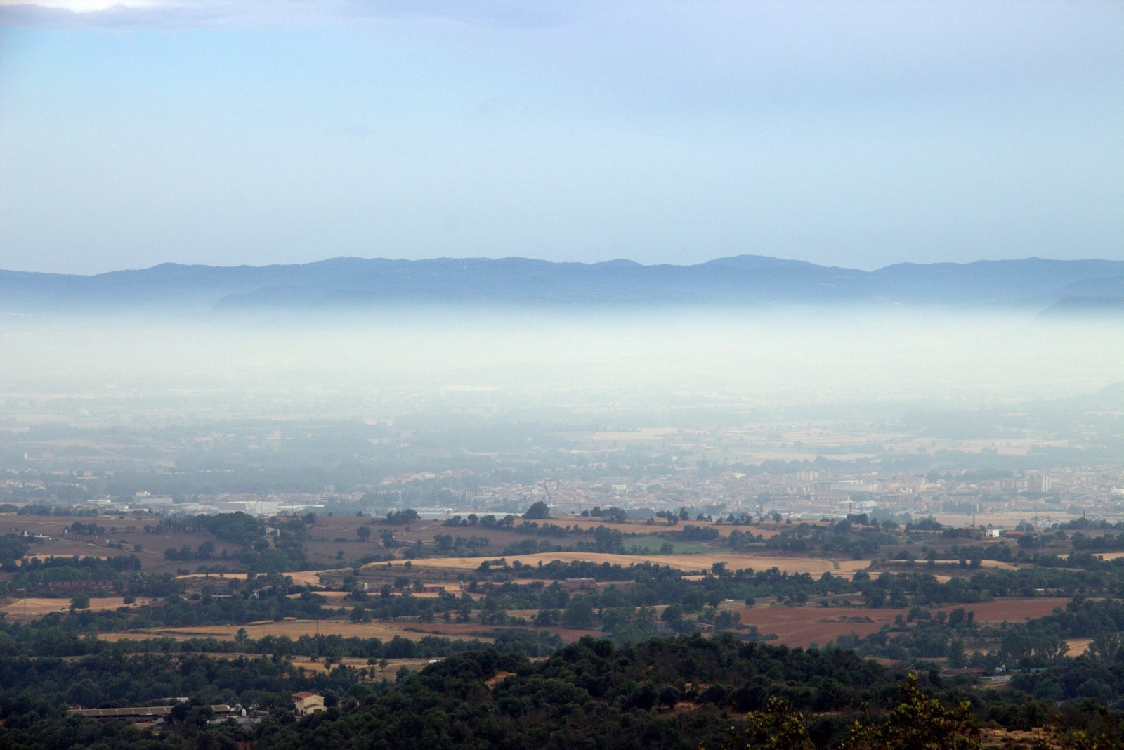A la Plana de Vic preocupa especialment la problemàtica de l'ozó troposfèric