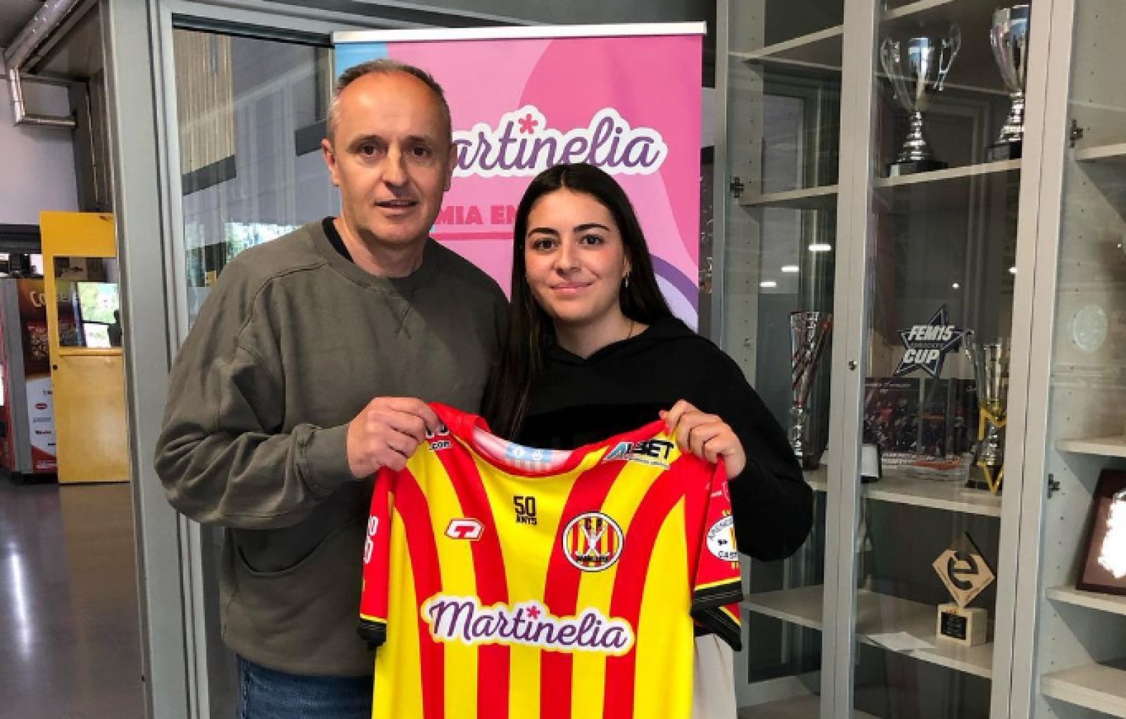 Climent Padrós i Ariadna Avilés, noves incorporacions a l'equip femení
