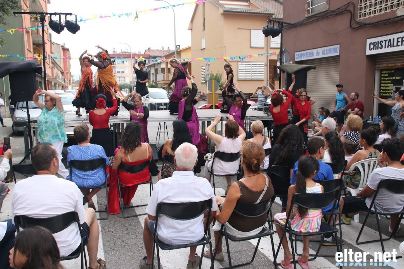 Celebració de la Festa Major del barri de Vilamirosa de Manlleu
