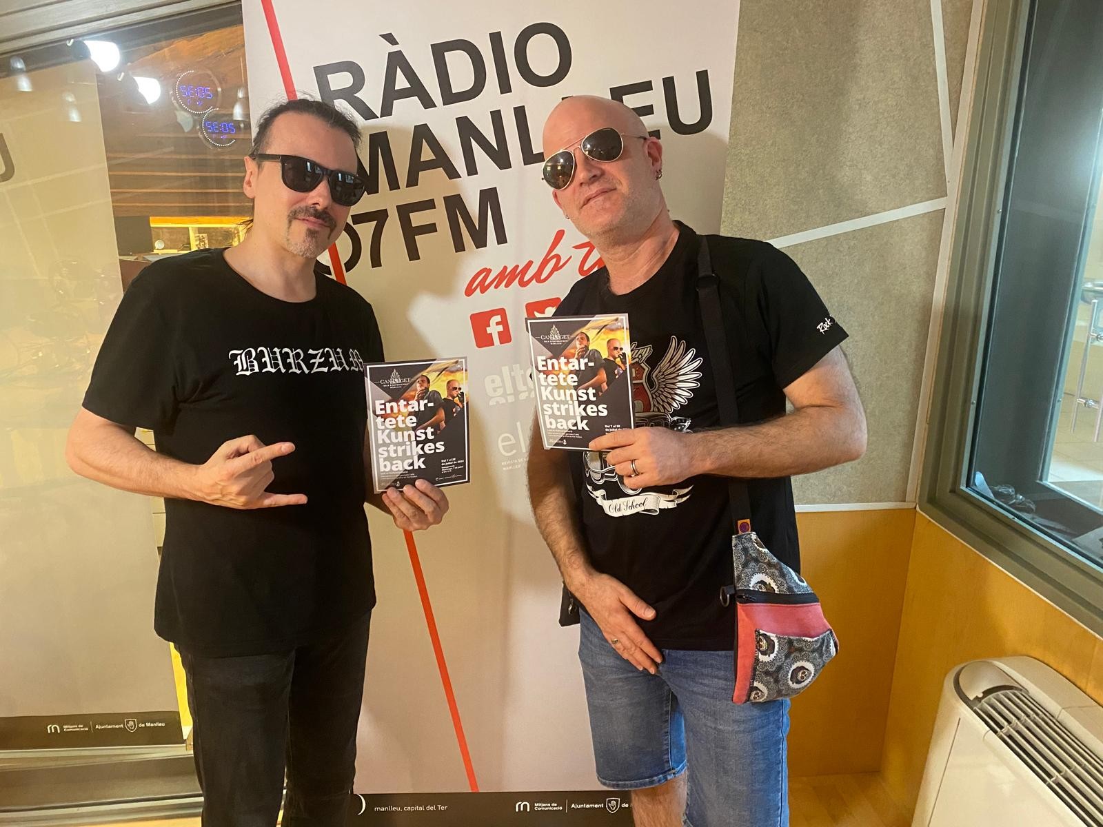 Pol Robles i Jordi Tañà, a Ràdio Manlleu