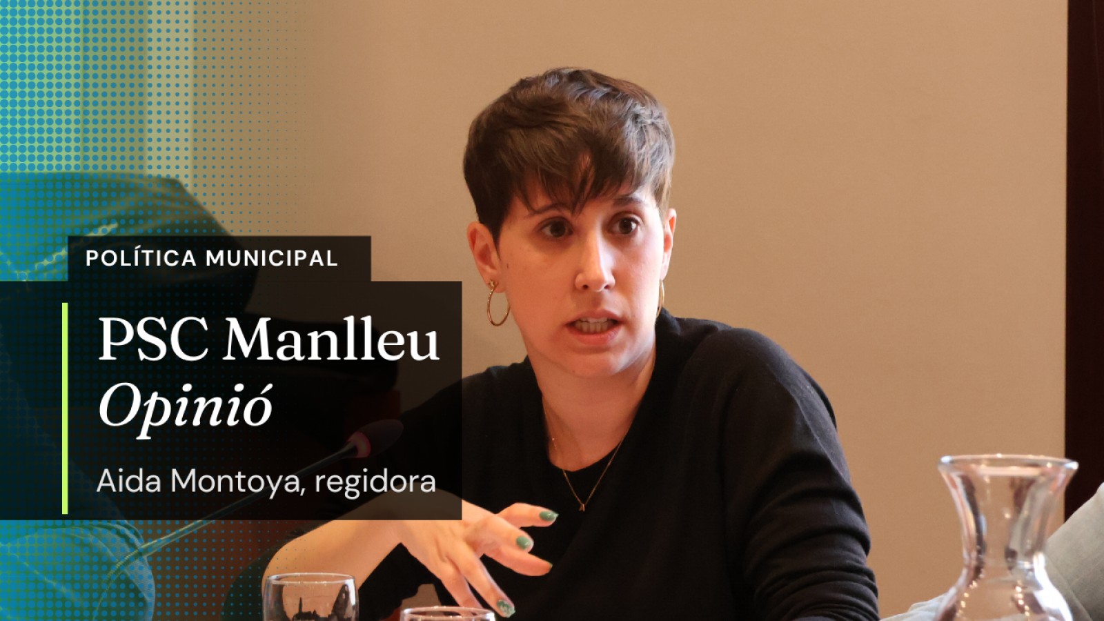 Aida Montoya, regidora del PSC