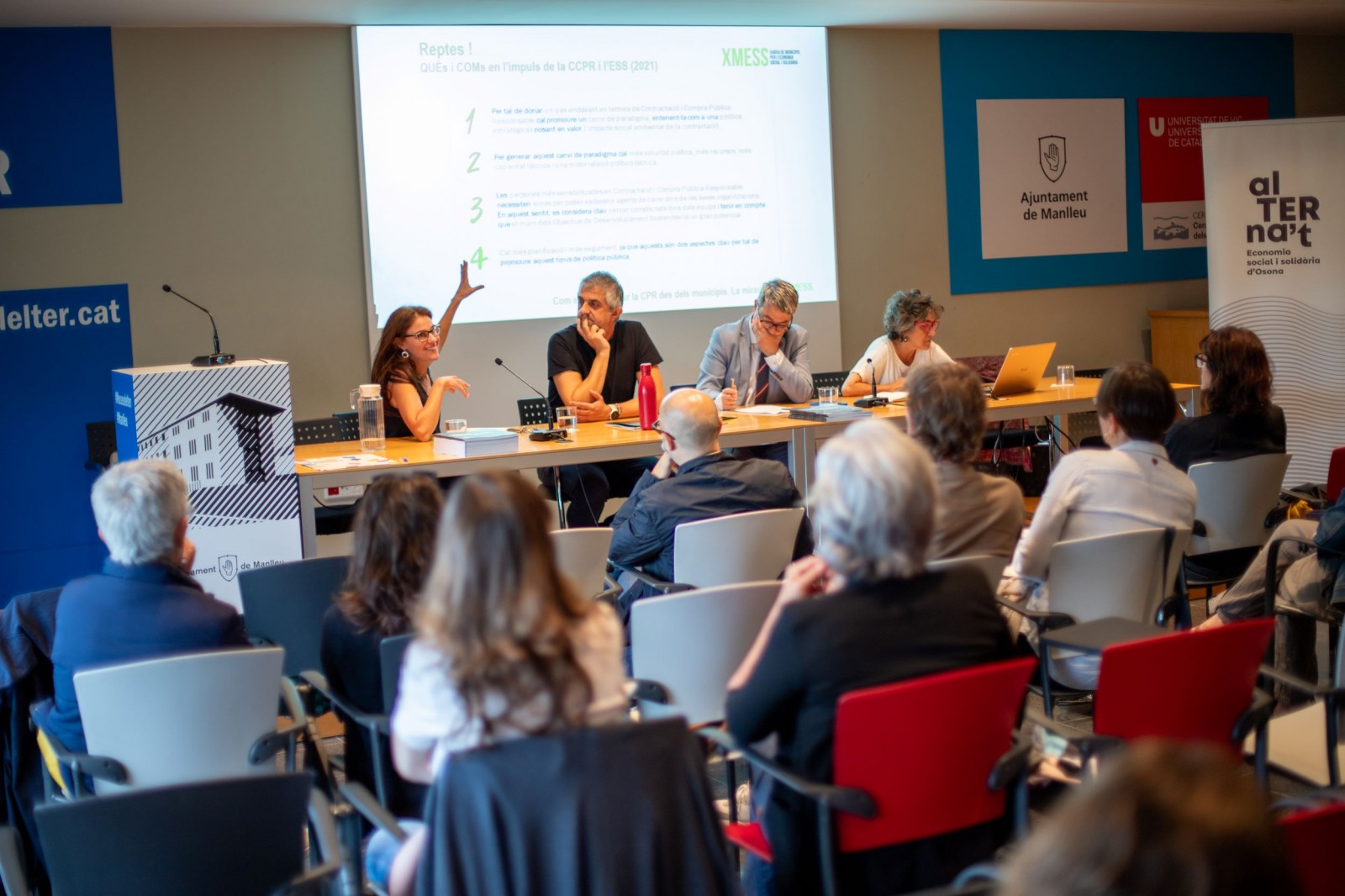 La presentació del catàleg es va fer al Museu del Ter