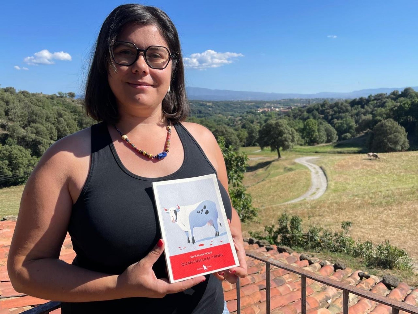 Sílvia Plana, autora de 'Quan vingui el temps'