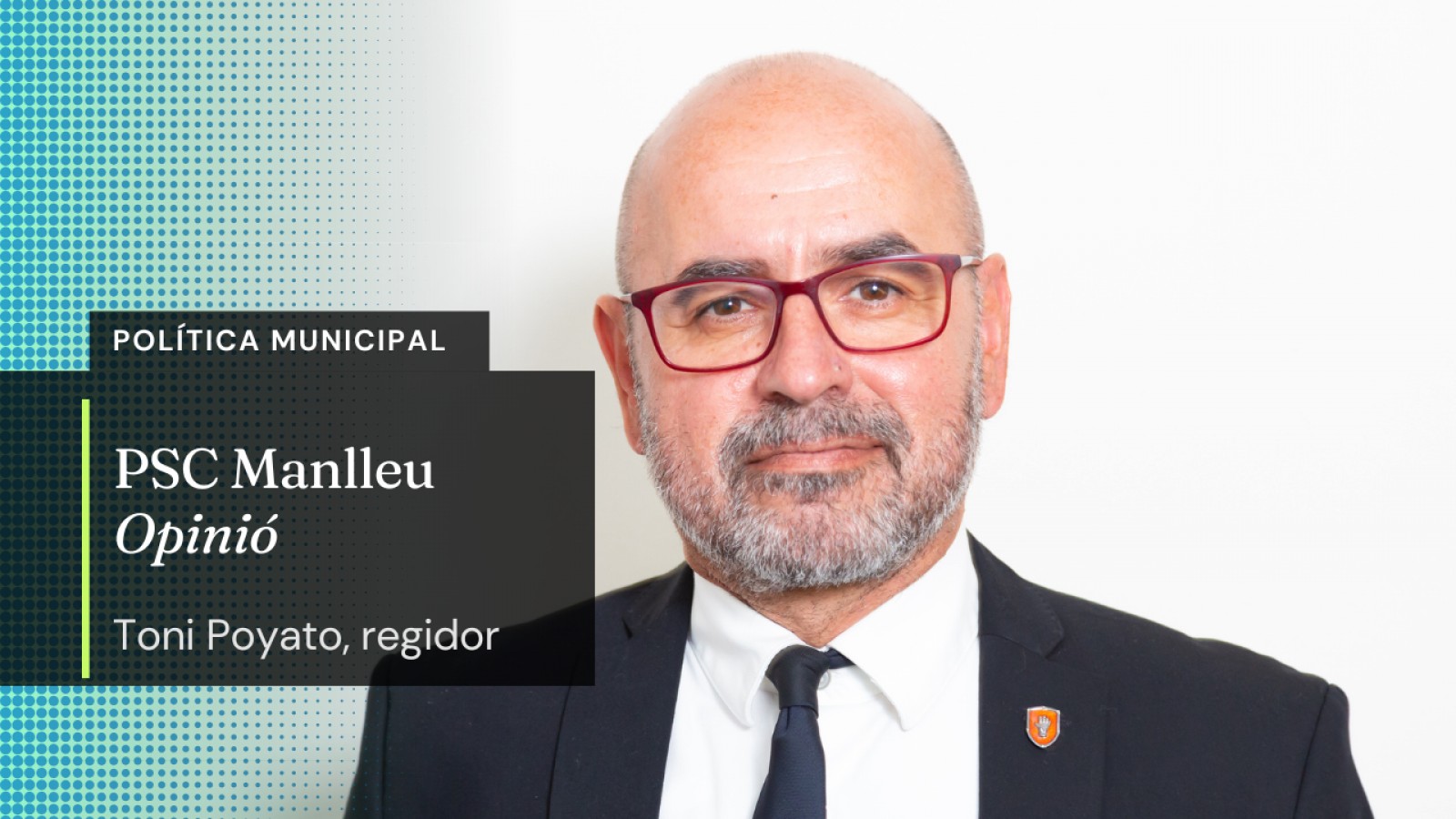 Toni Poyato, regidor del partit