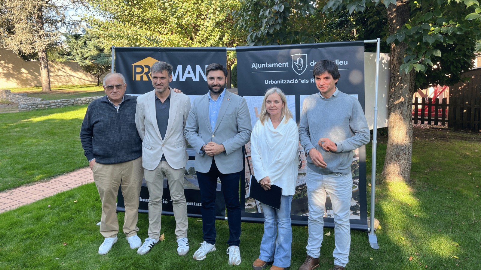 El projecte es va presentar dilluns davant dels mitjans