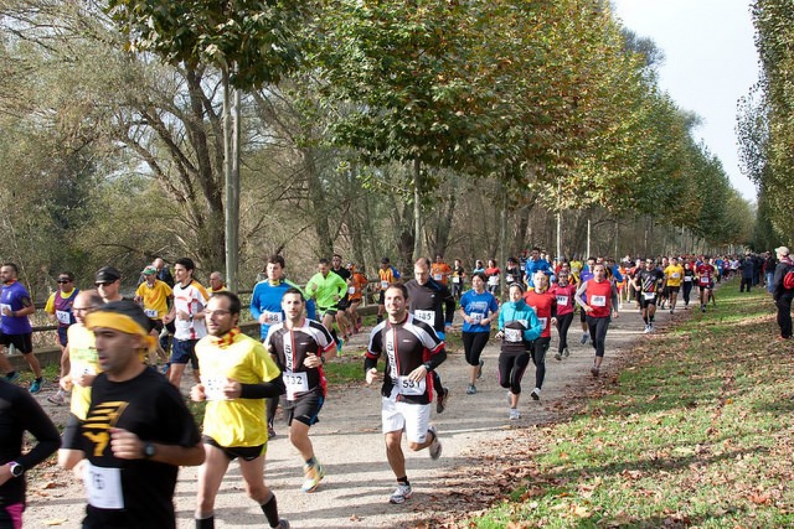 La 'Córrer per córrer', diumenge a la zona de la pista d'atletisme