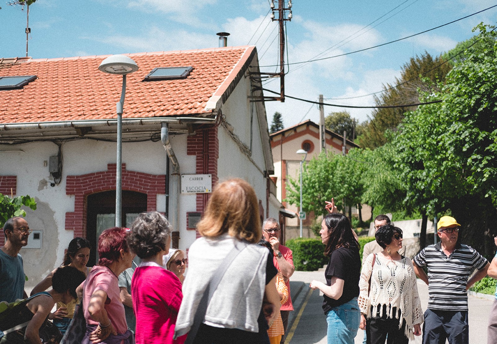 Diumenge, visita a la Colònia de Borgonyà