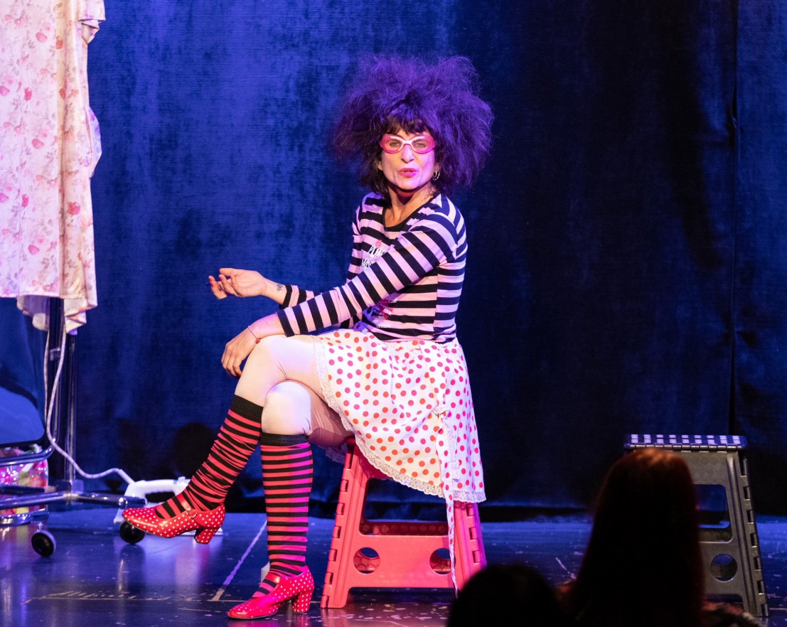 Escena de l'obra de la Pallassa Filomena