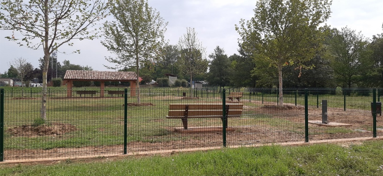 A Manlleu hi ha diversos espais d'esbarjo per a gossos