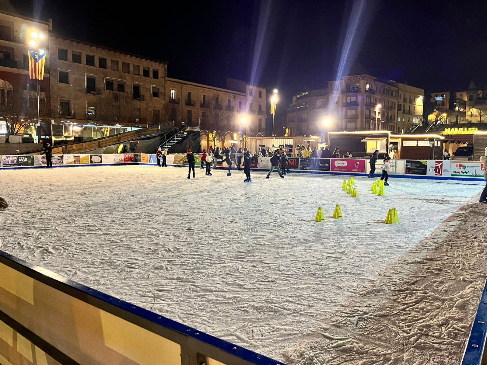 Imatge de la pista de gel de Manlleu