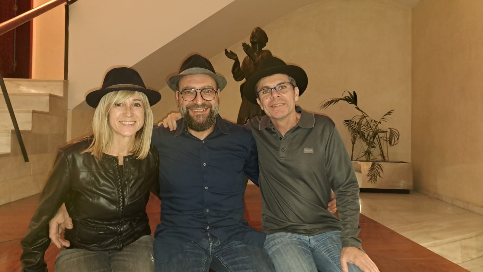 El banderer i cordonistes dels Tonis d'enguany