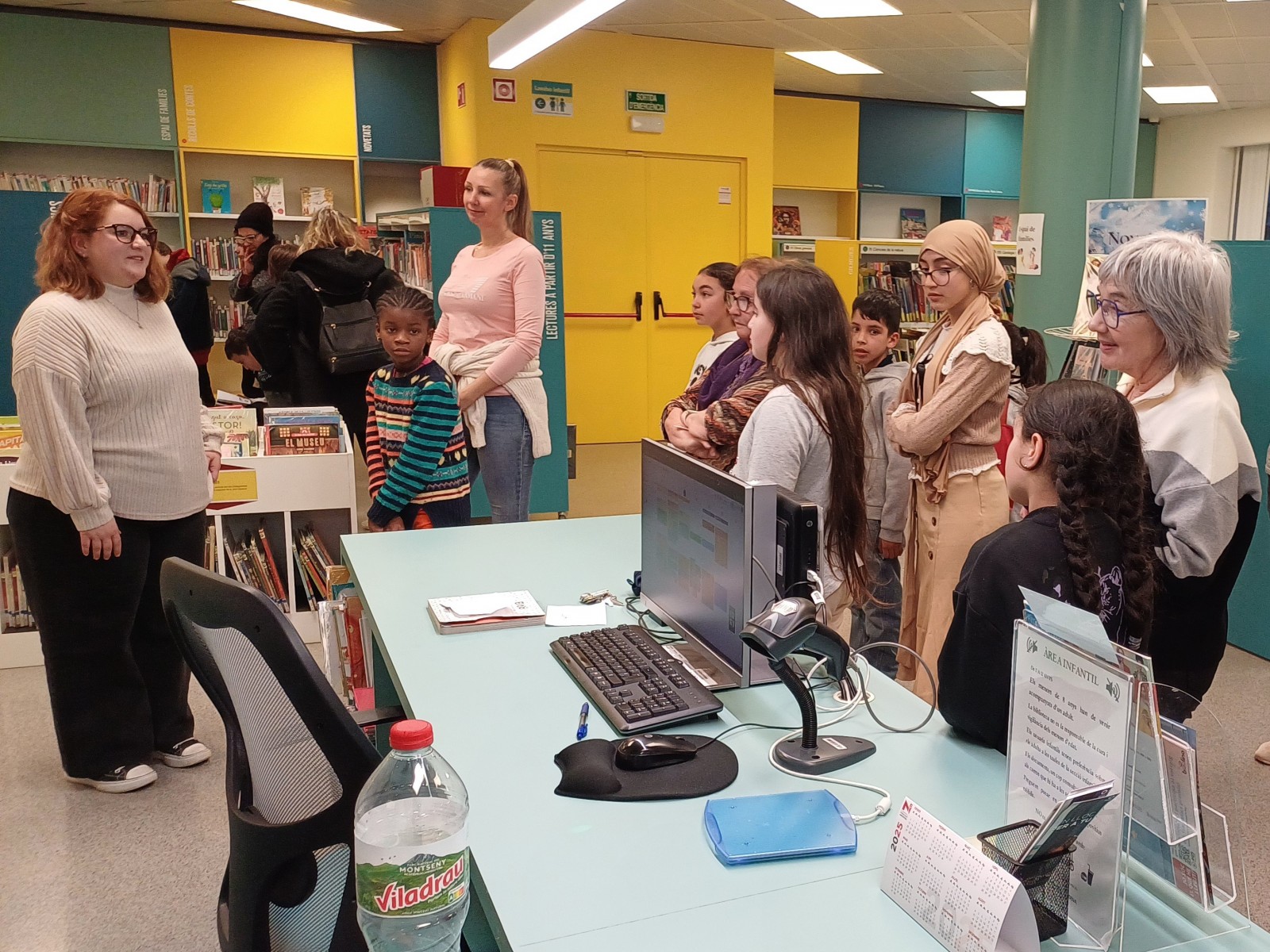 Alumnat amb els mentors i mentores LEXCIT