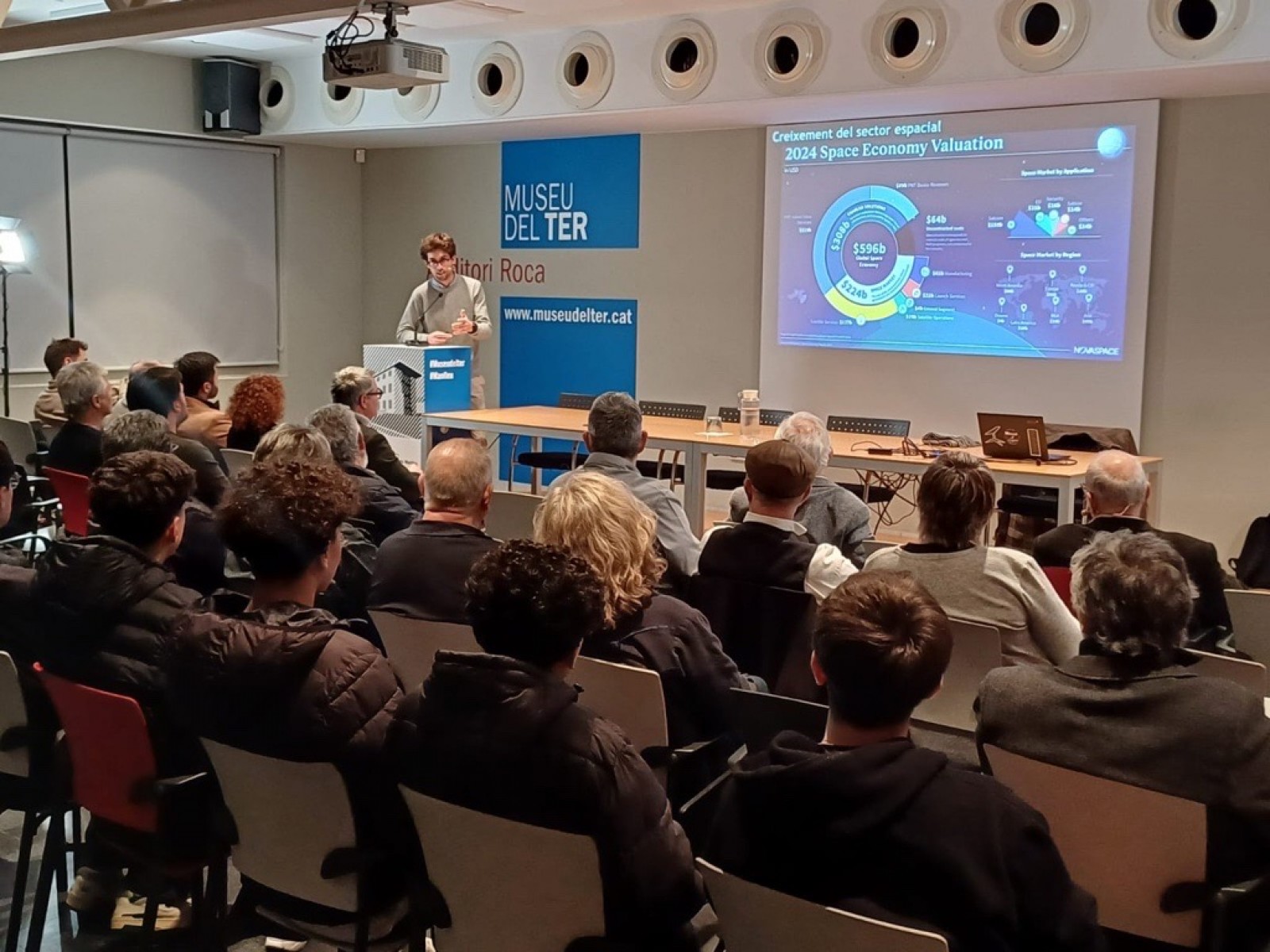 Conferència de Daniel Sors al Museu del Ter