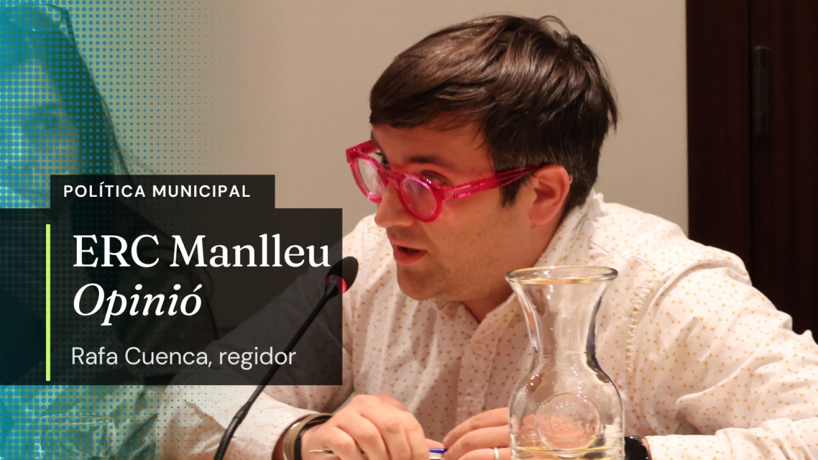 Rafa Cuenca, regidor d'ERC Manlleu