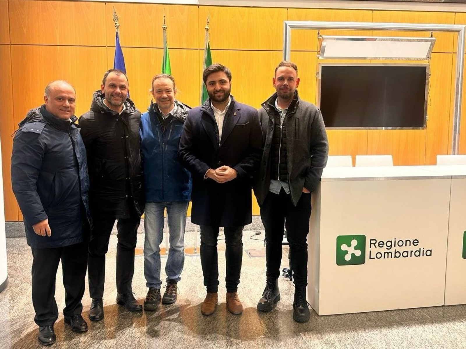 L'alcalde, Arnau Rovira, i el regidor de Medi Ambient i Salut Pública, Andreu Garcia, van visitar la regió de la Llombardia  