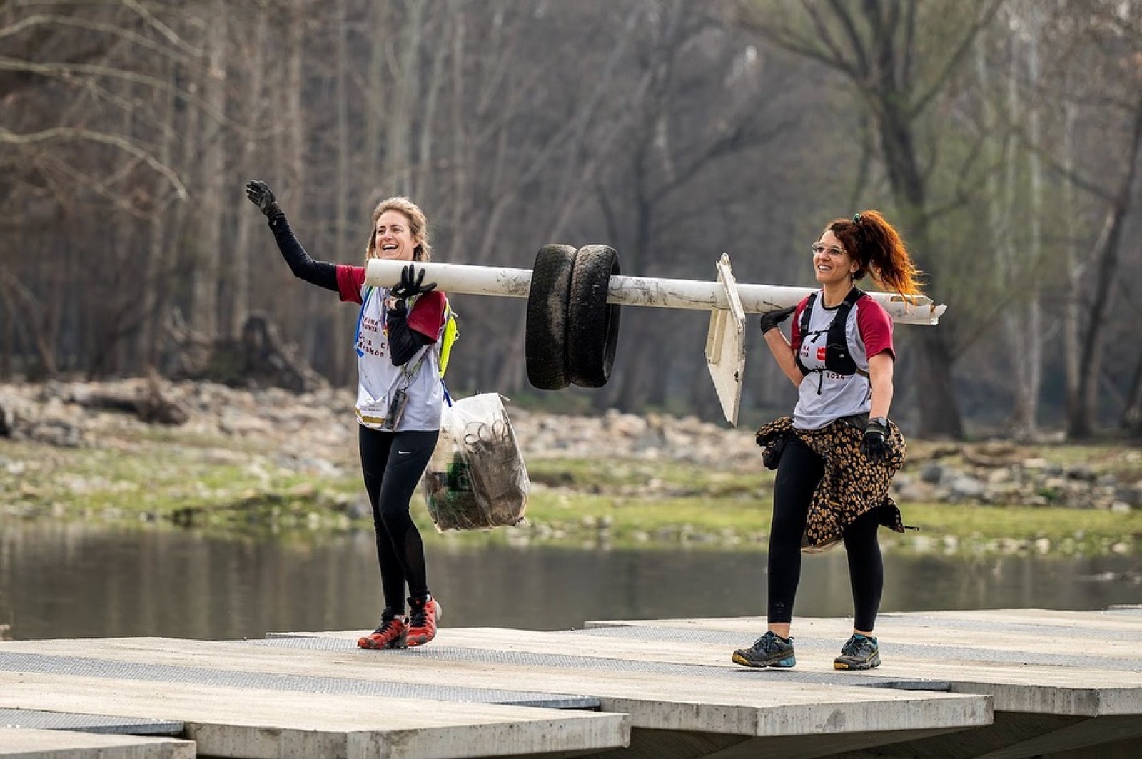 Imatge de l'UCM 2024 en el pas per Manlleu