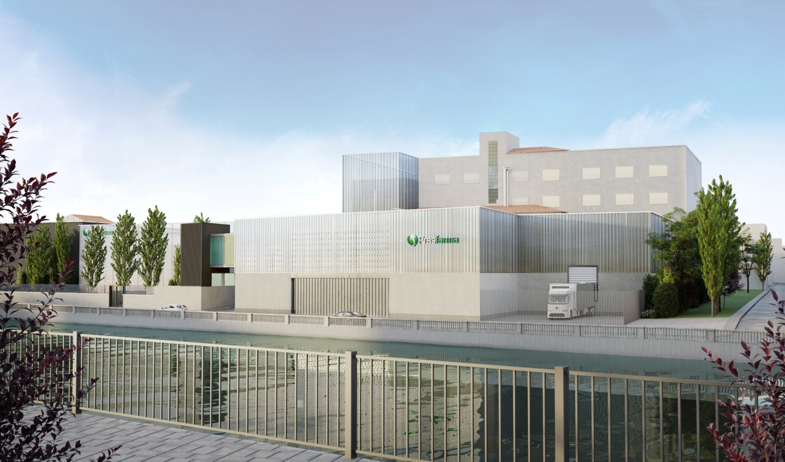 Projecte de les noves instal·lacions de la farmacèutica - Projecte AQUIDOS Architecture & Urbanism/ Imatges v Kaleidos