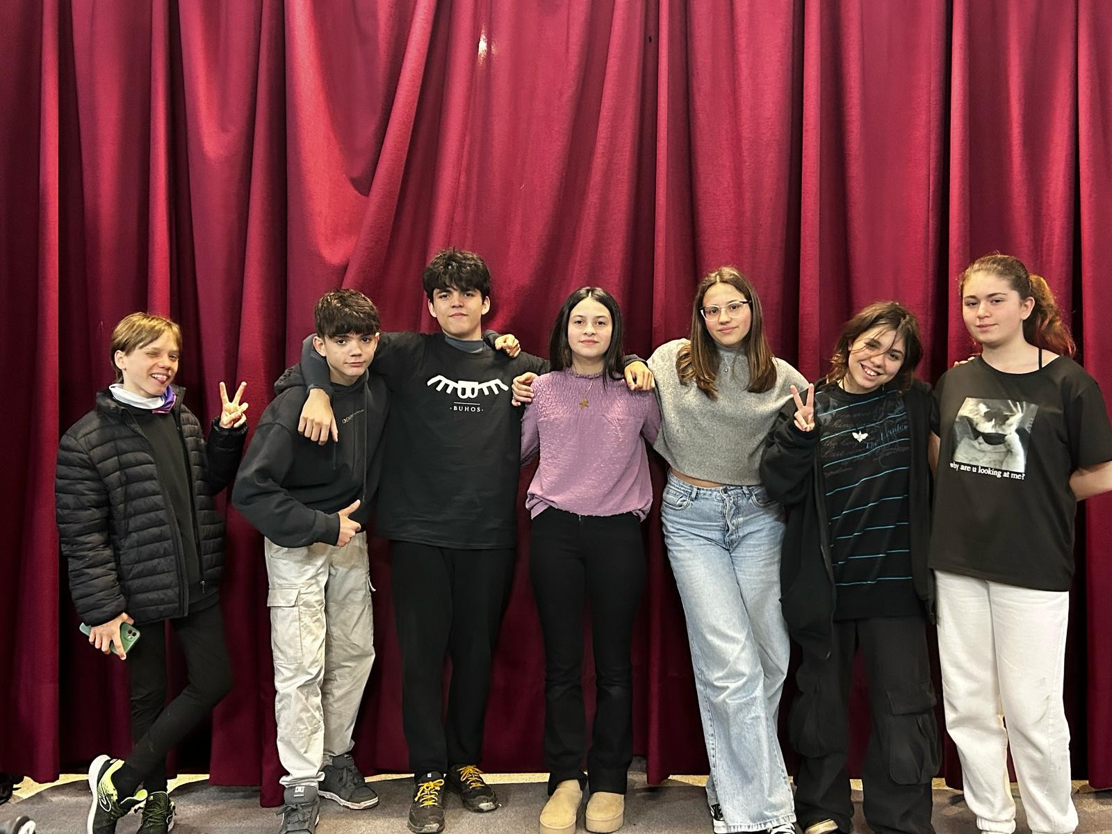 Alumnat del taller juvenil