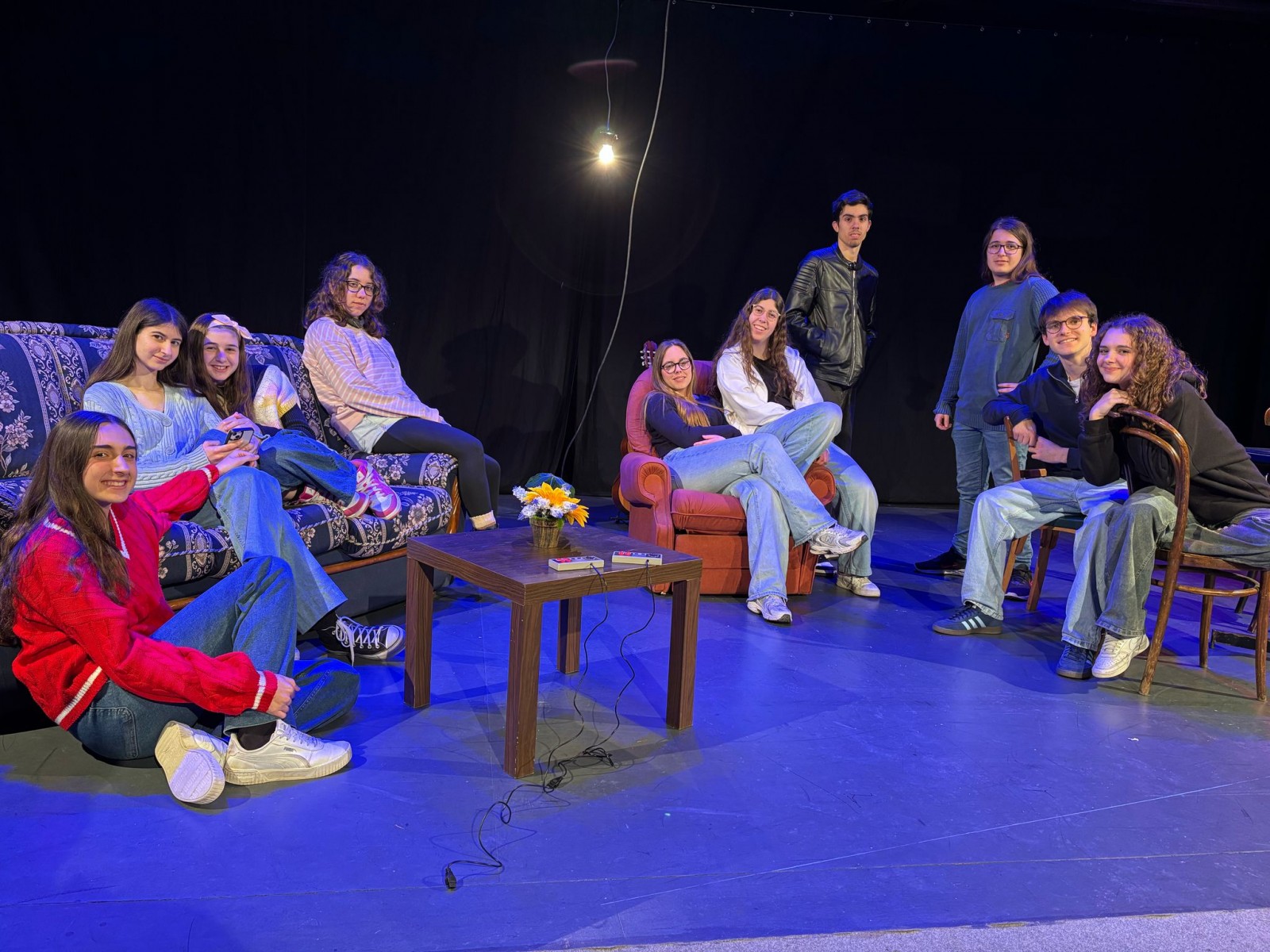 Alumnat del taller juvenil