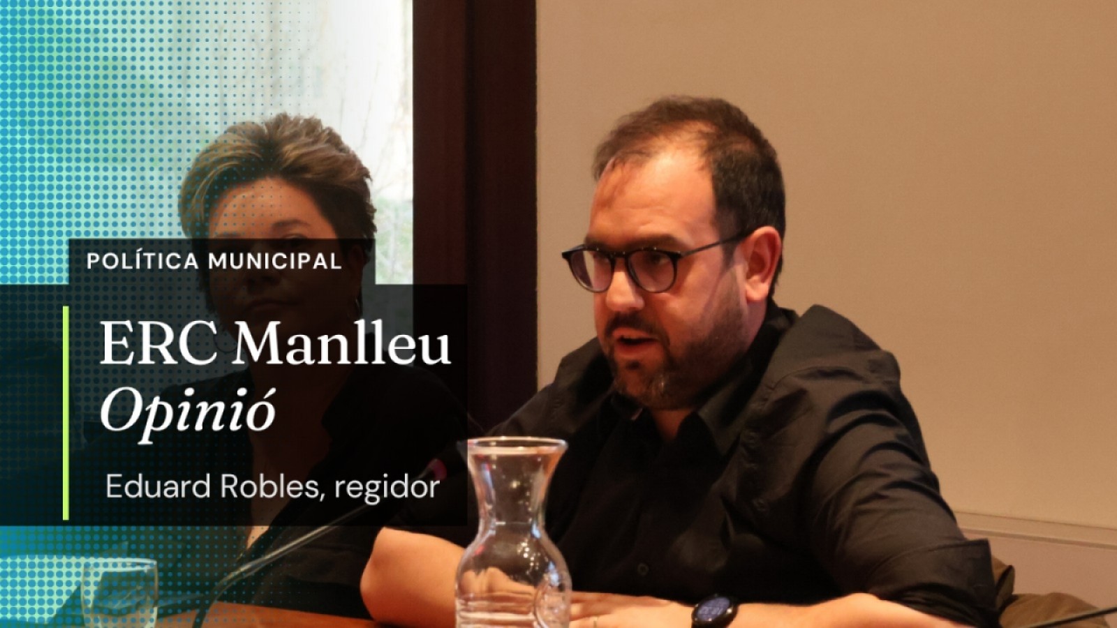 Eduard Robles, regidor d'ERC Manlleu