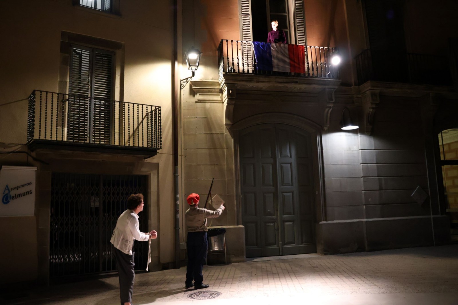 Escena de l'espectacle 'Manlleu d'abans'