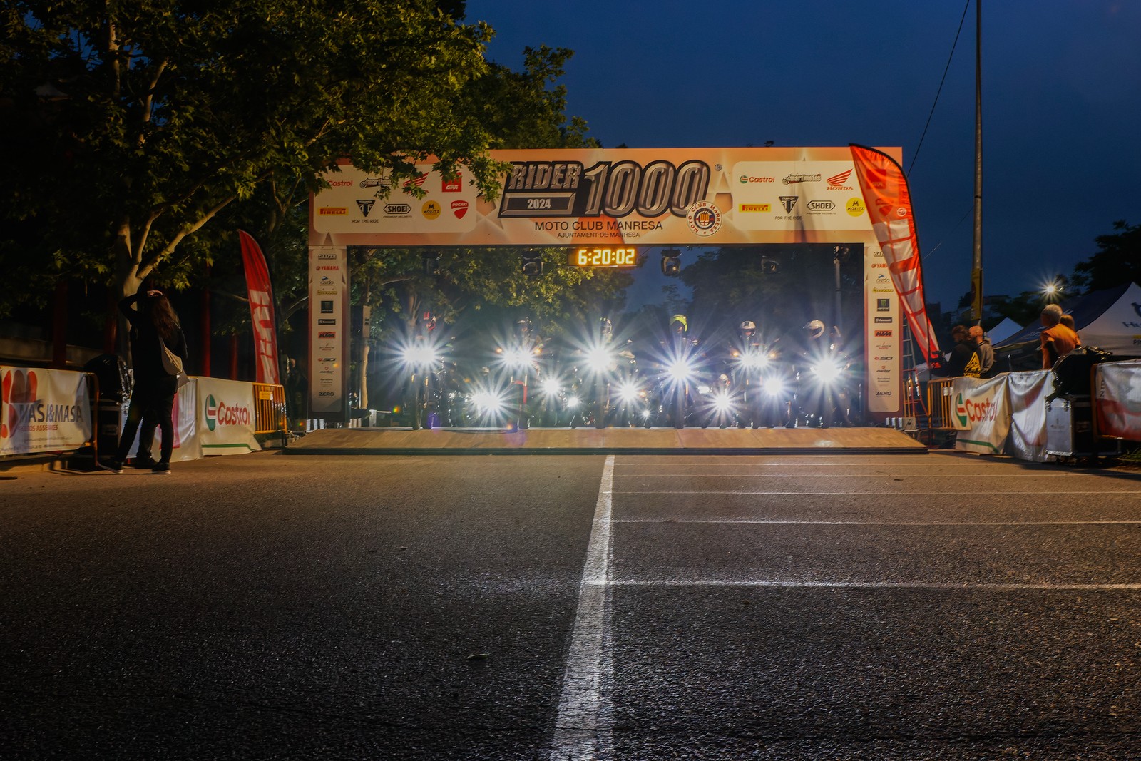 Moment de la sortida de l'edició 2024