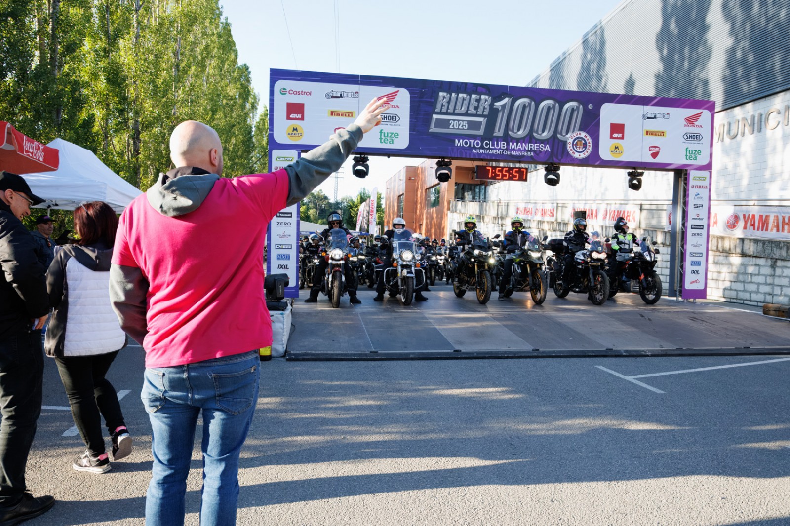 Una de les sortides de la Rider1000