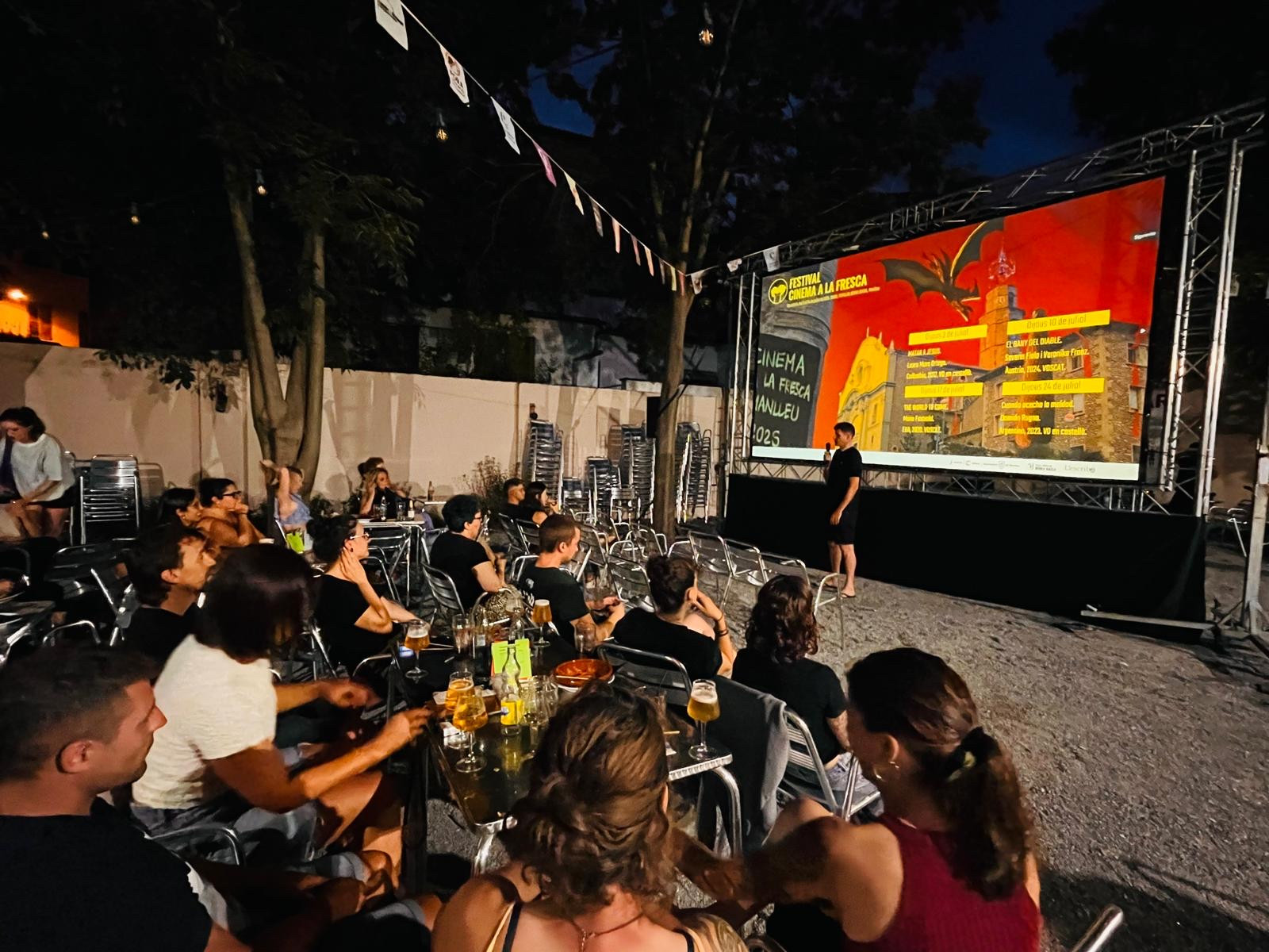 Una sessió del cicle de cinema