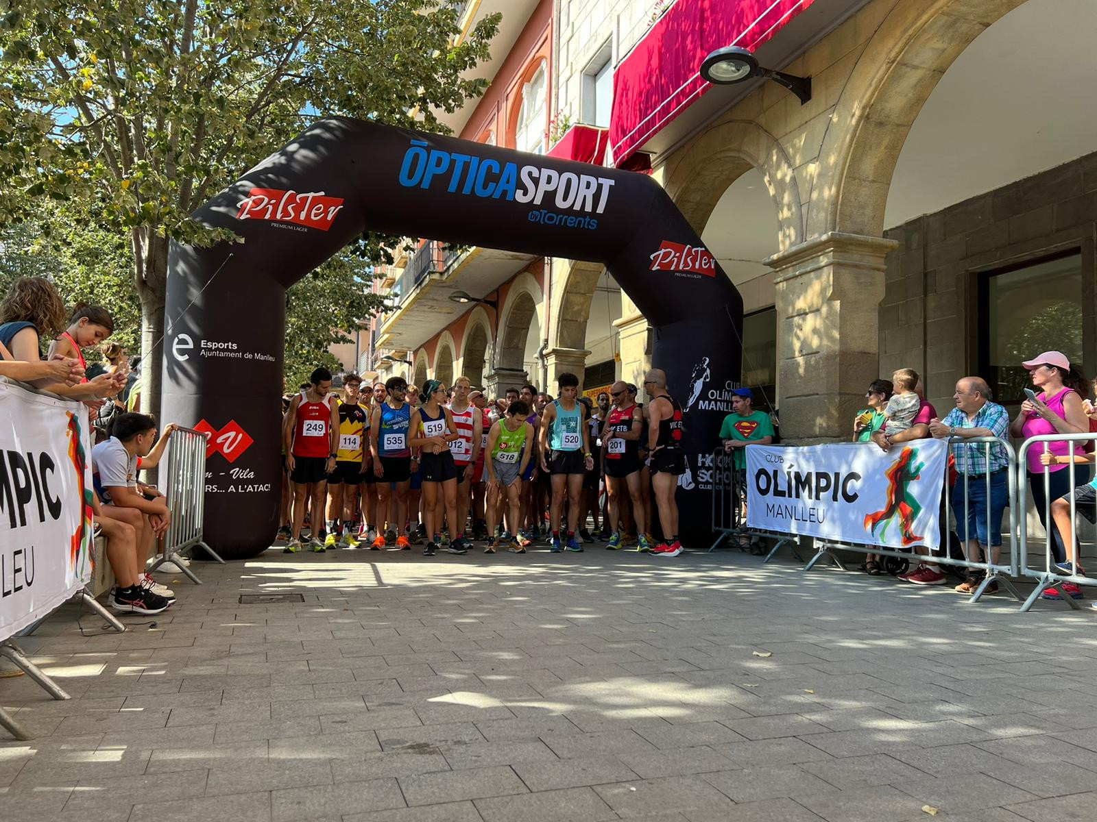 Sortida de la Cursa atlètica de l'any passat